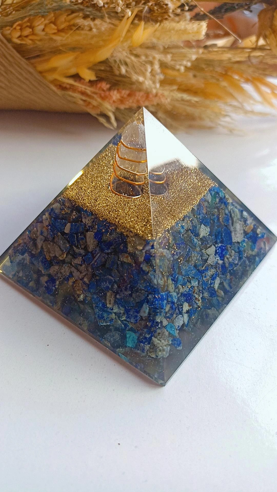 Lapis Lazuli Doğal Taş Orgonit