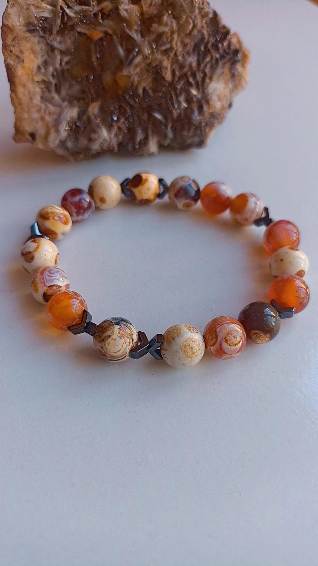 Ruhunuzdaki Ateşi Yakın Doğal Taş Bileklik