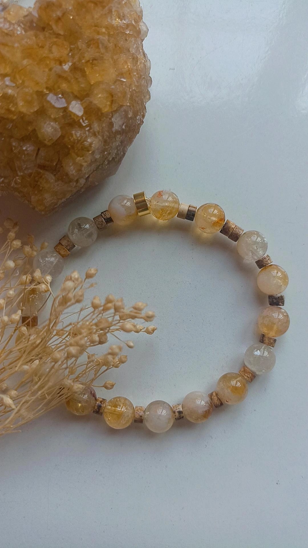 Bolluk & Bereket Doğal Taş Bileklik