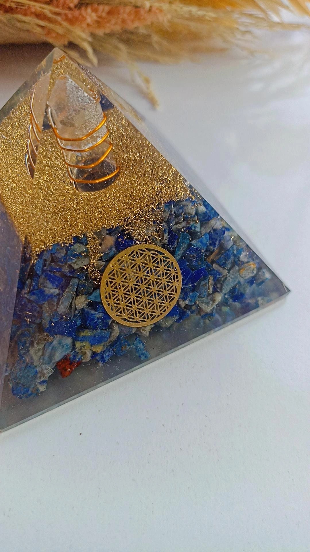 Lapis Lazuli Doğal Taş Orgonit