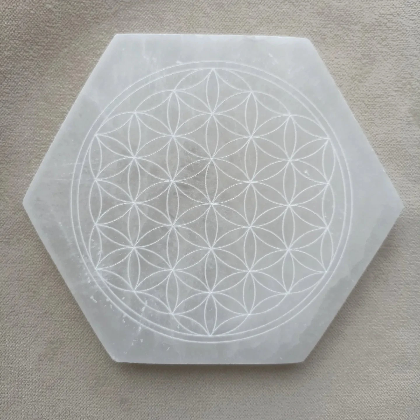 Yaşam Çiçekli Selenit Stand