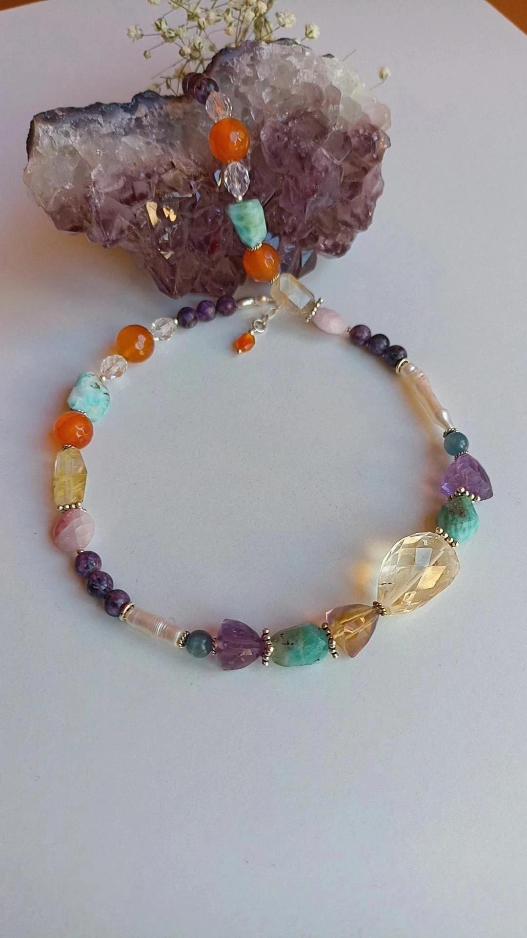 Enerji Doğal Taş Kolye