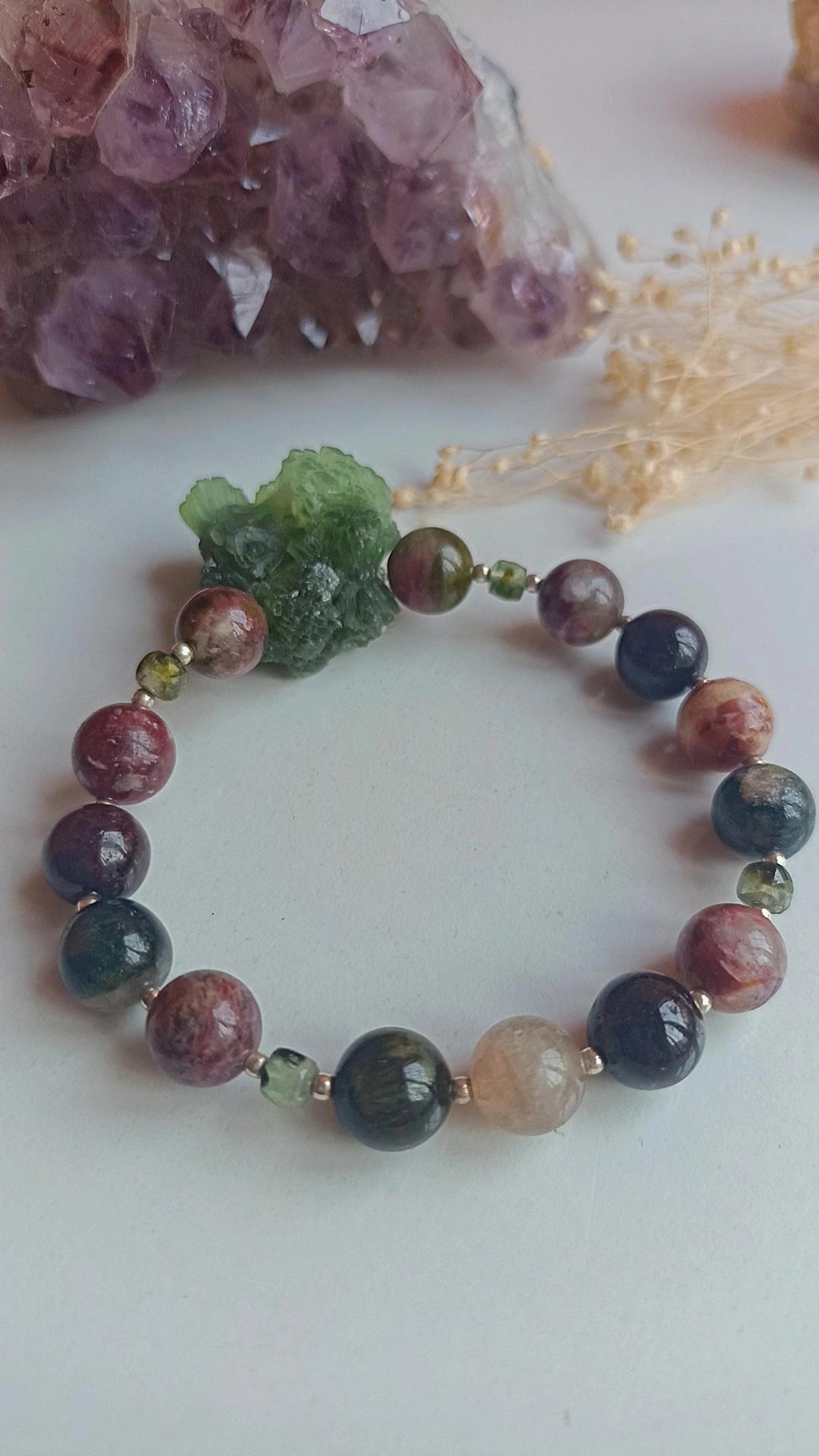 Denge ve Koruma Doğal Taş Bileklik