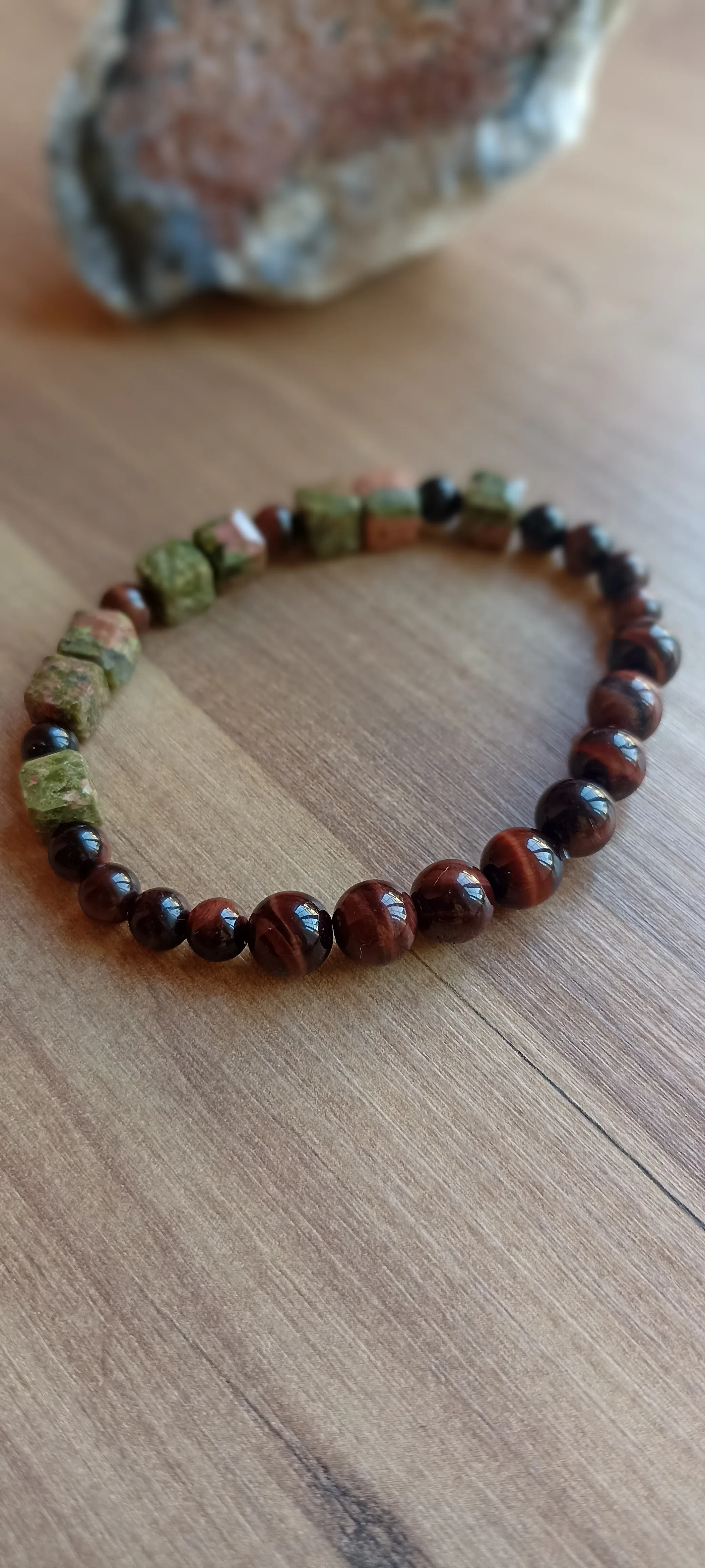 Ödem Savar Doğal Taş Bileklik