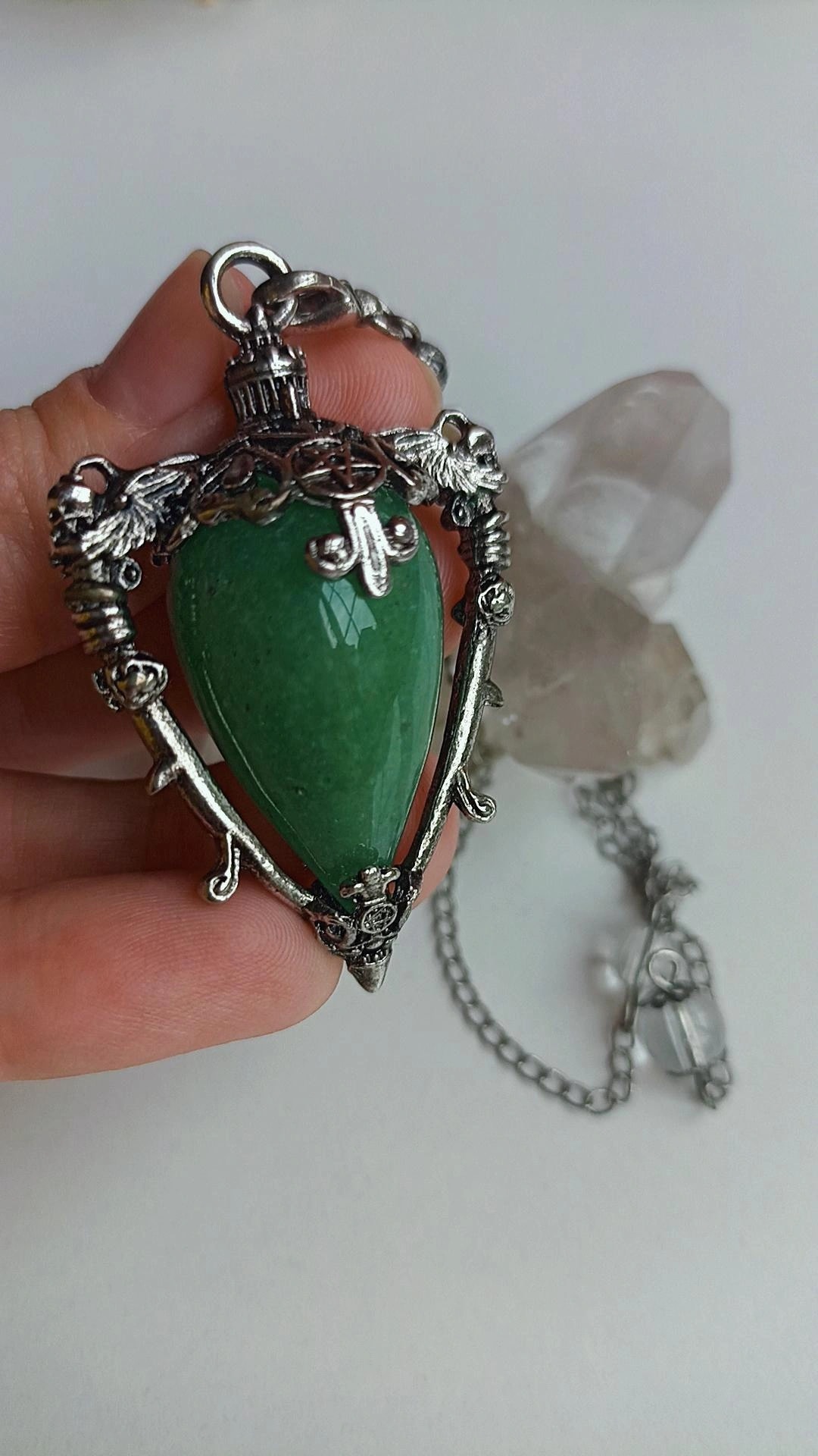 Aventurin Doğal Taş Pandül 