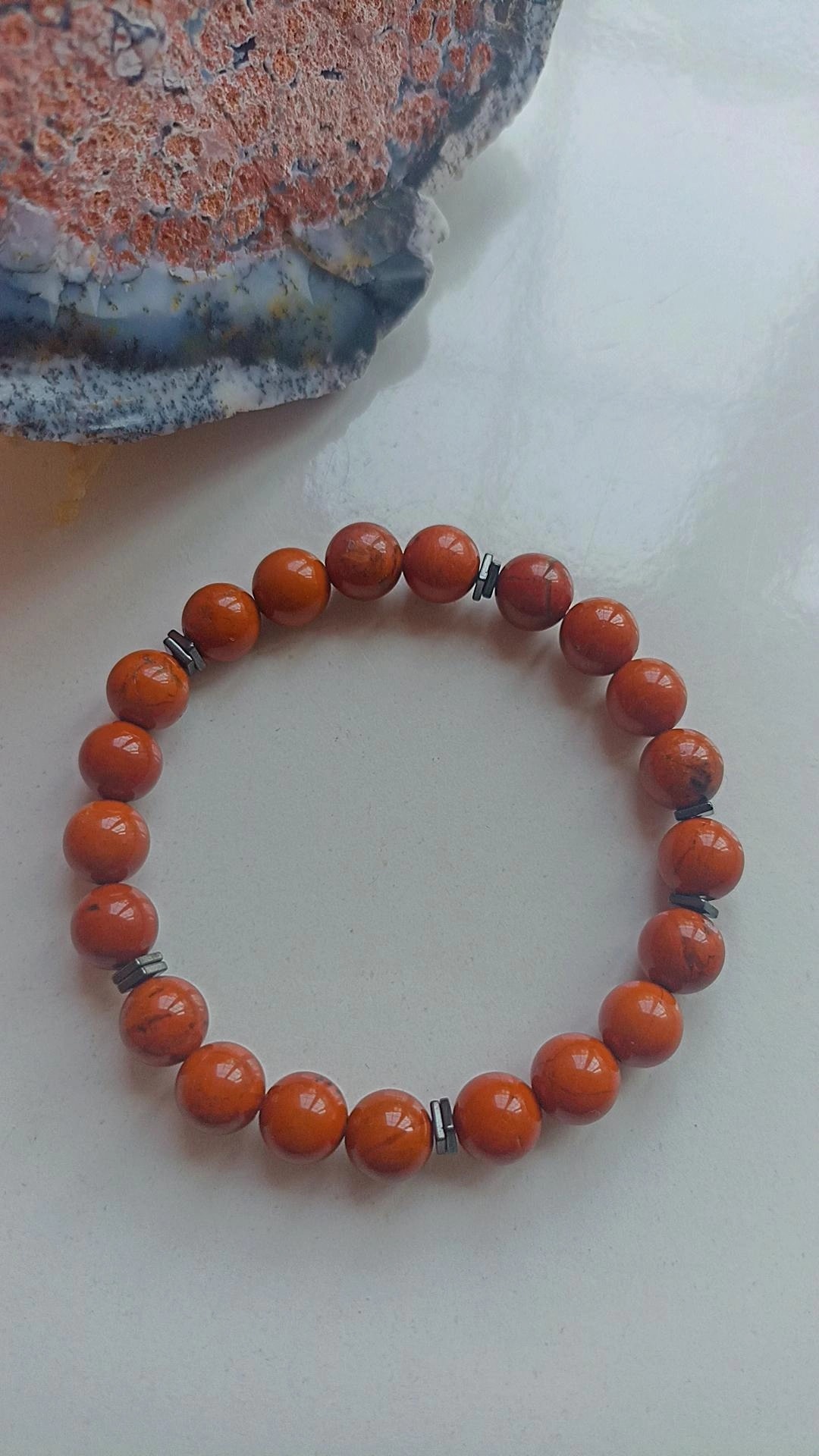 Genel Sağlık Doğal Taş Bileklik