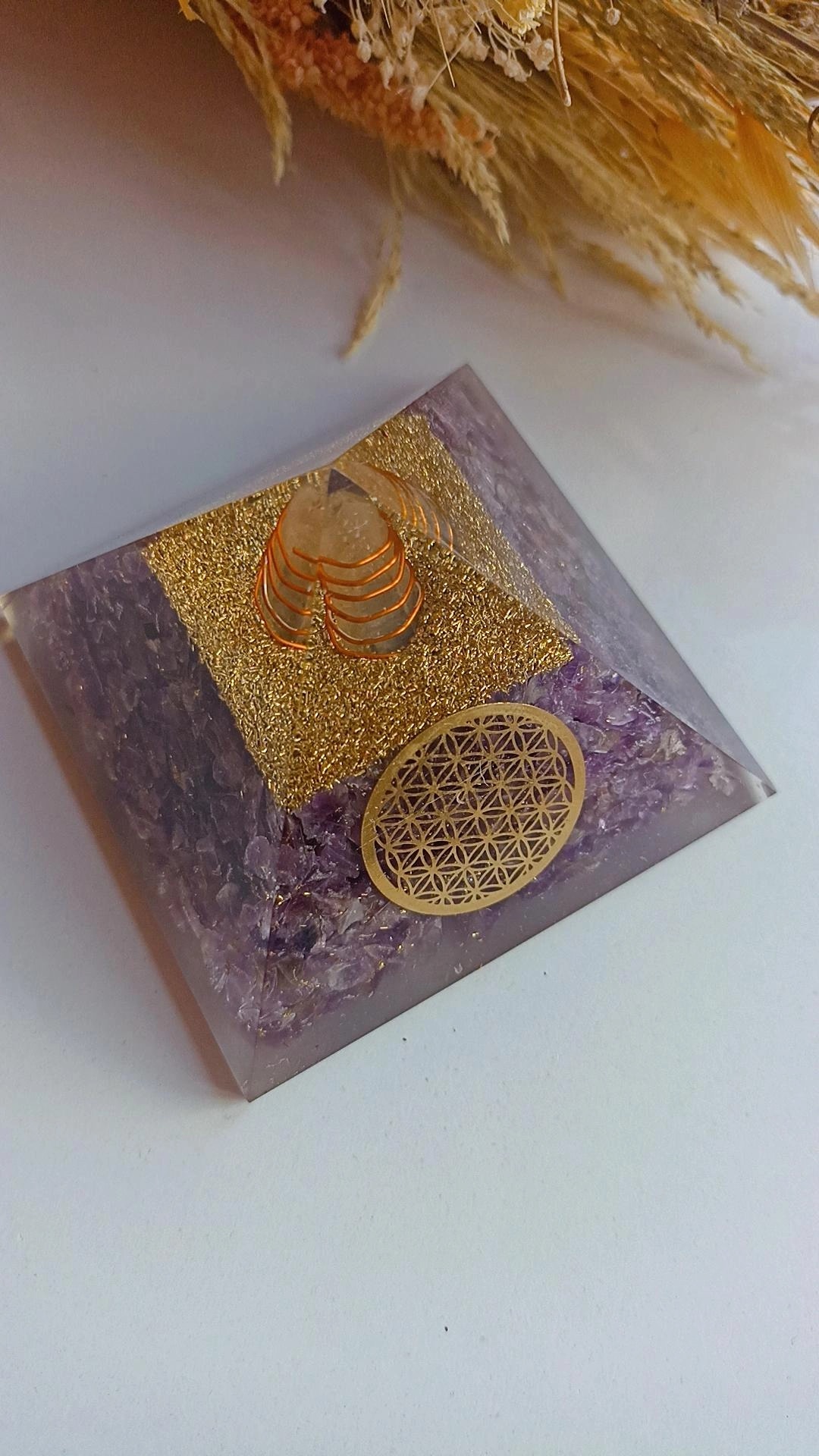 Ametist Doğal Taş Orgonit