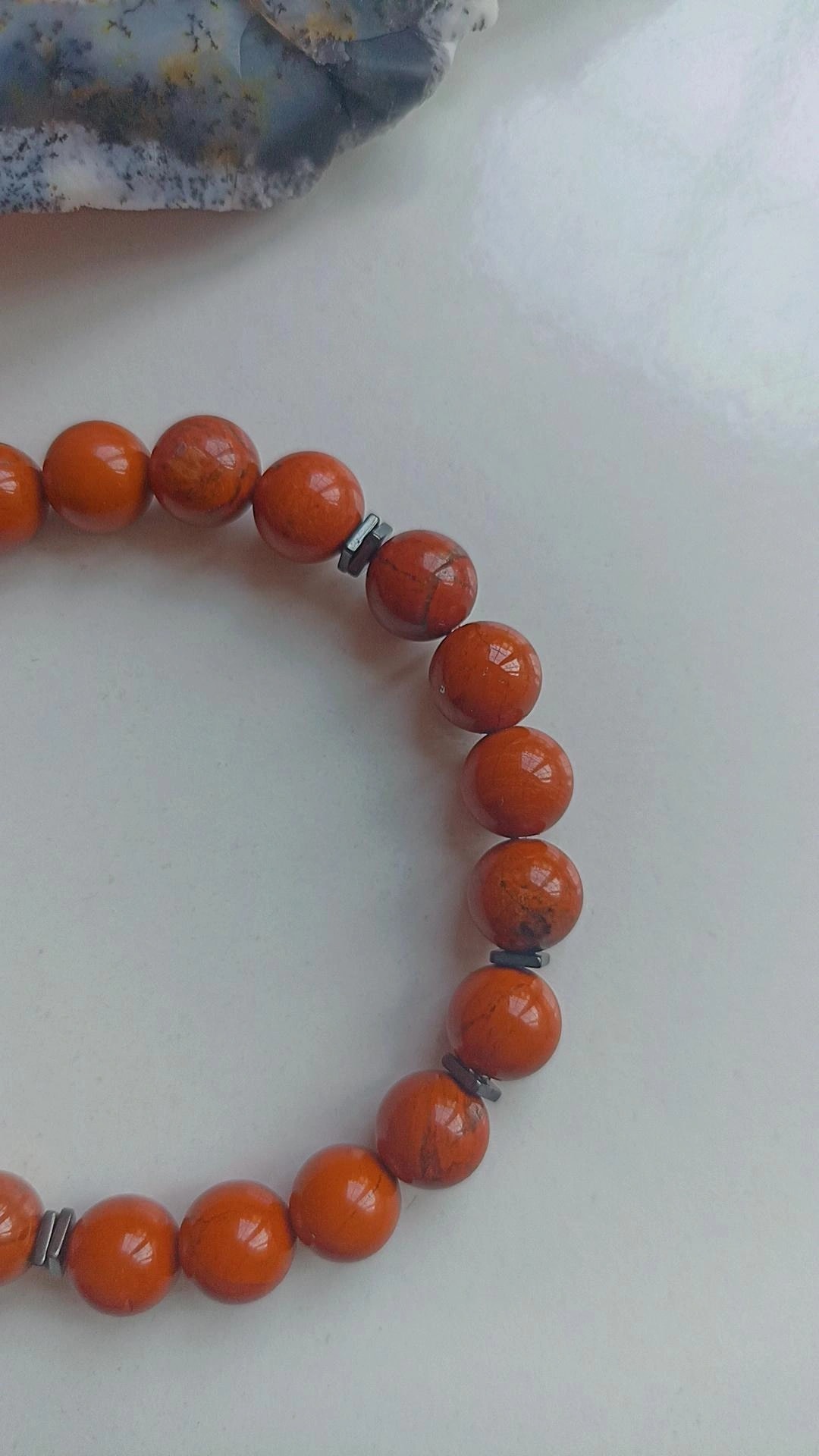 Genel Sağlık Doğal Taş Bileklik