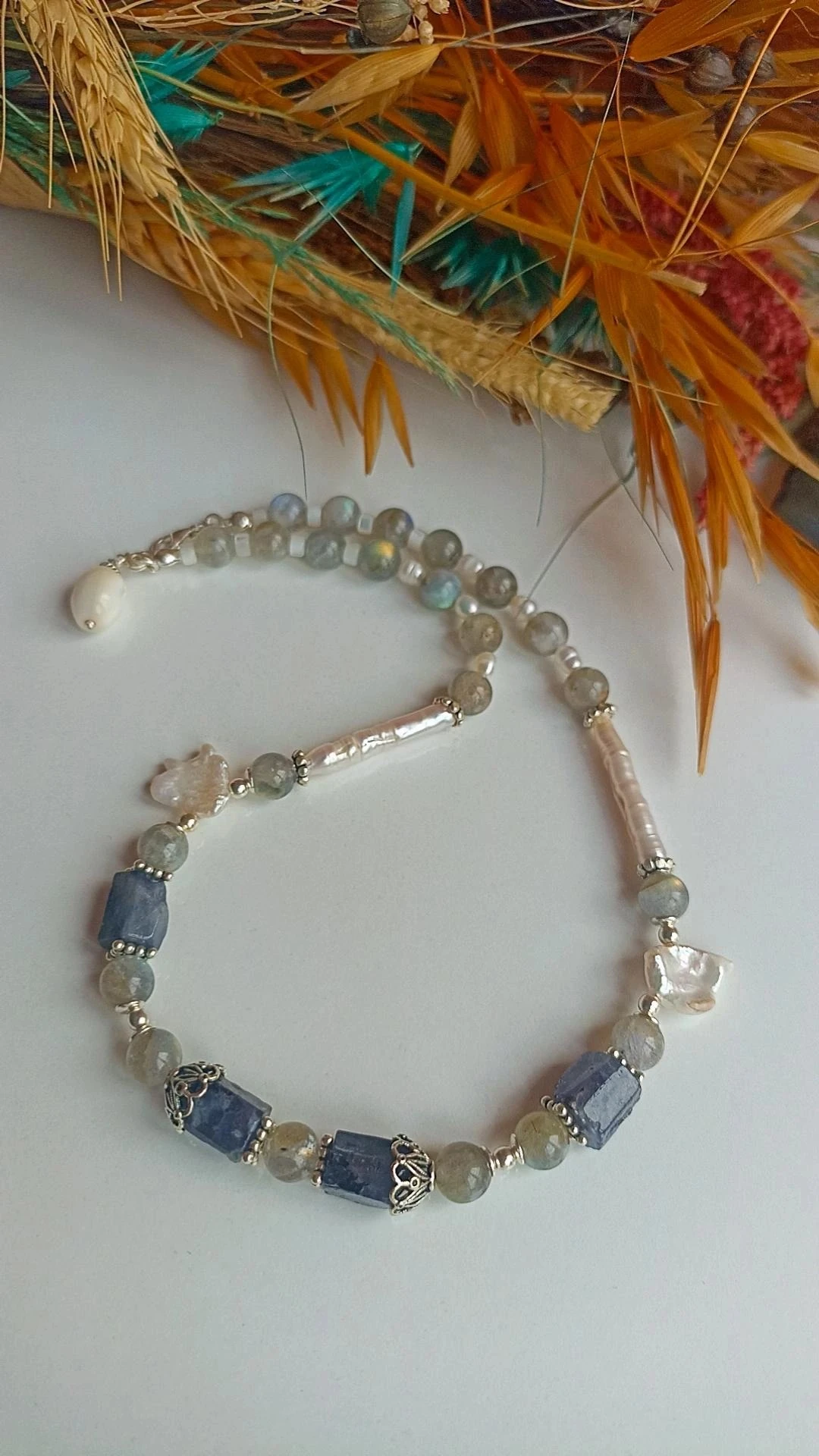 Şans Doğal Taş Kolye