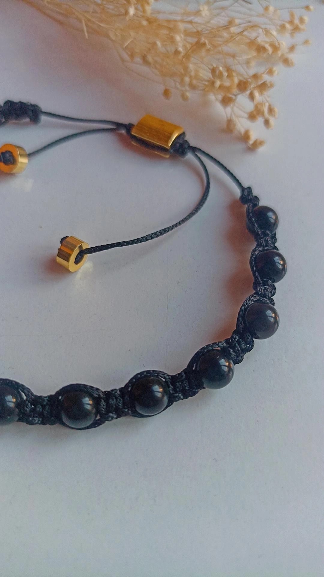 Altın Güç Doğal Taş İpli Tasarım