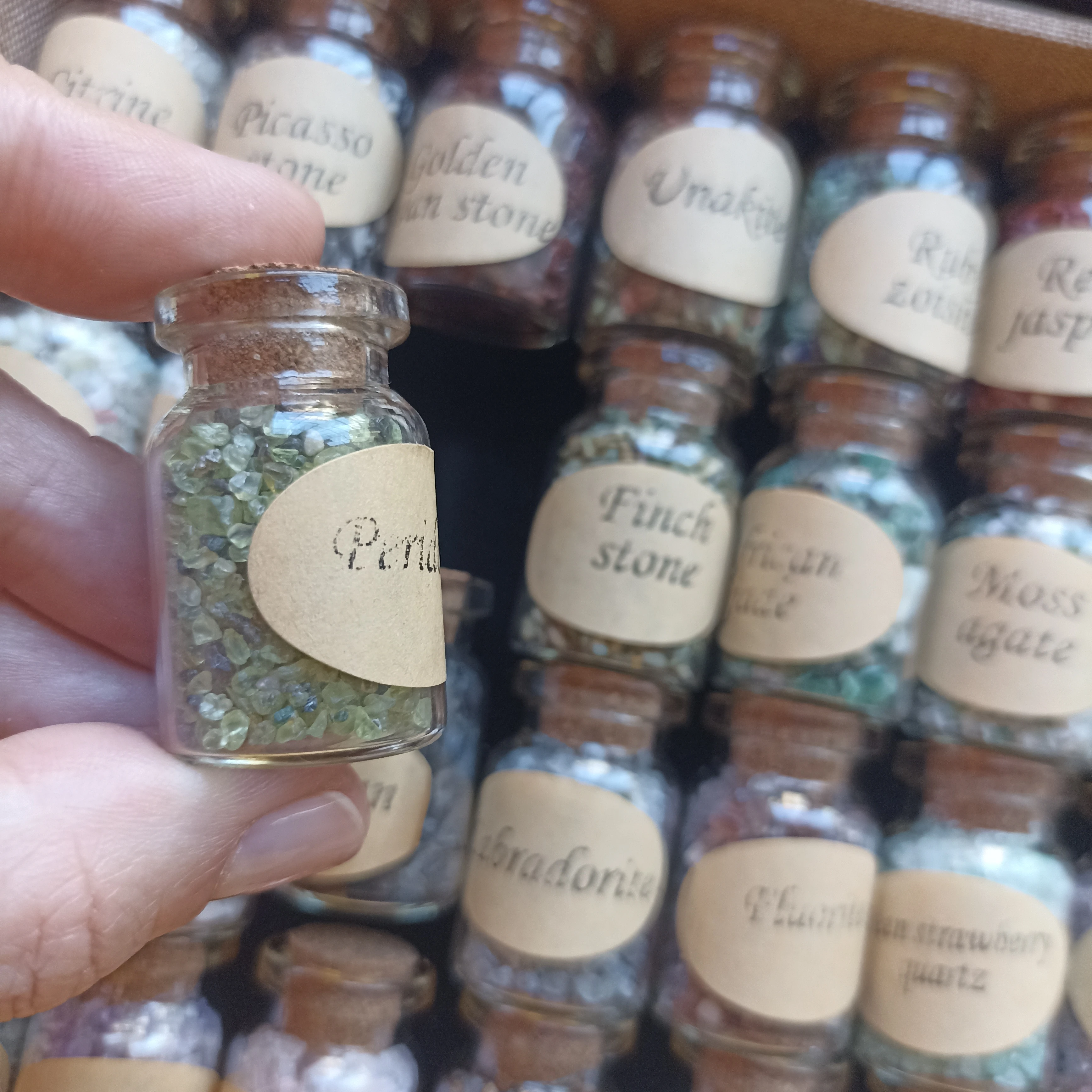 Koleksiyonluk Doğal Taş Midi Kapsüller