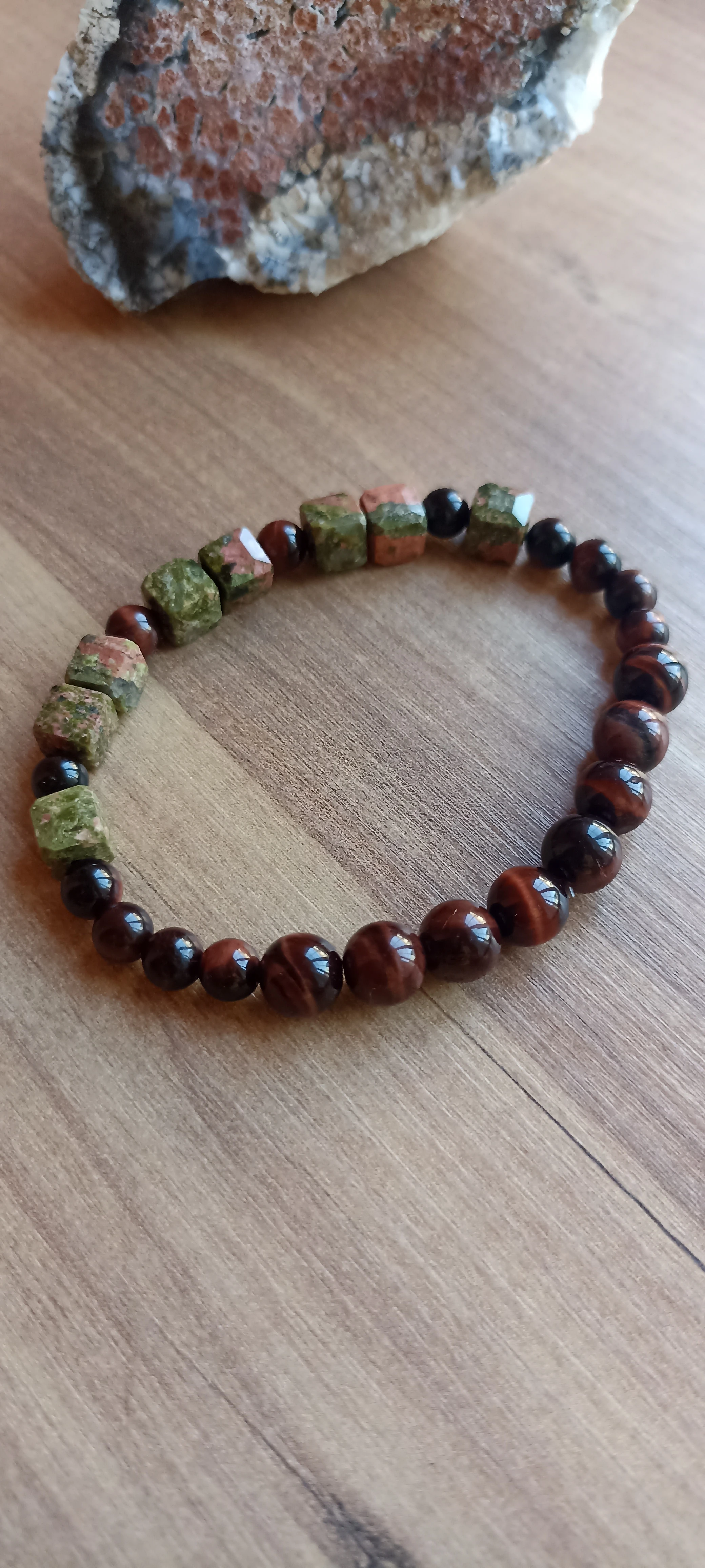 Ödem Savar Doğal Taş Bileklik