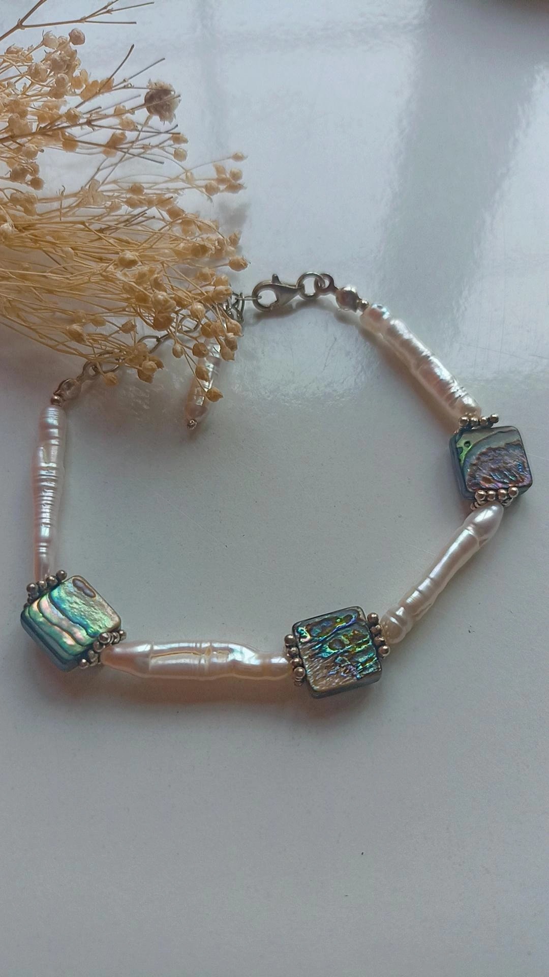 Dişil Cazibe Doğal Taş Bileklik