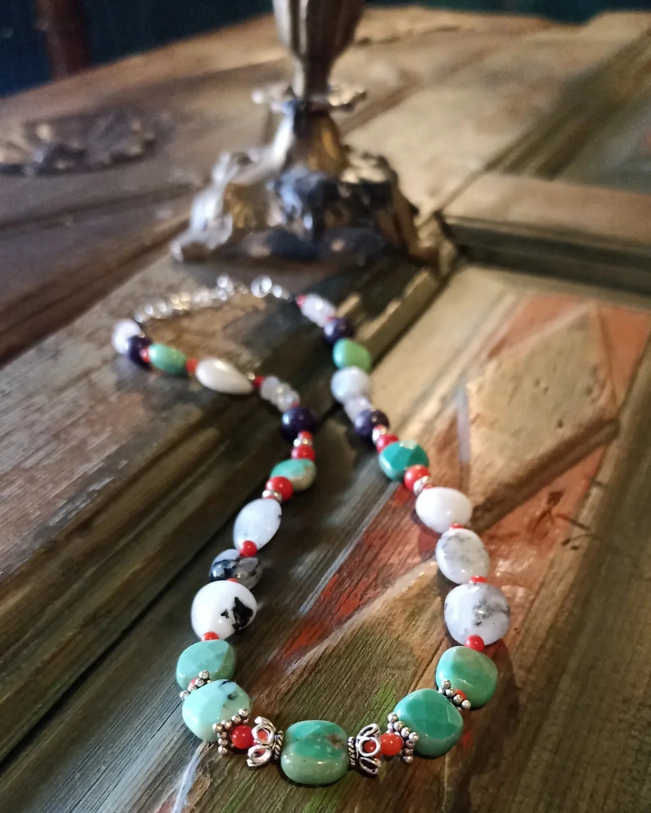 Detox Doğal Taş Kolye