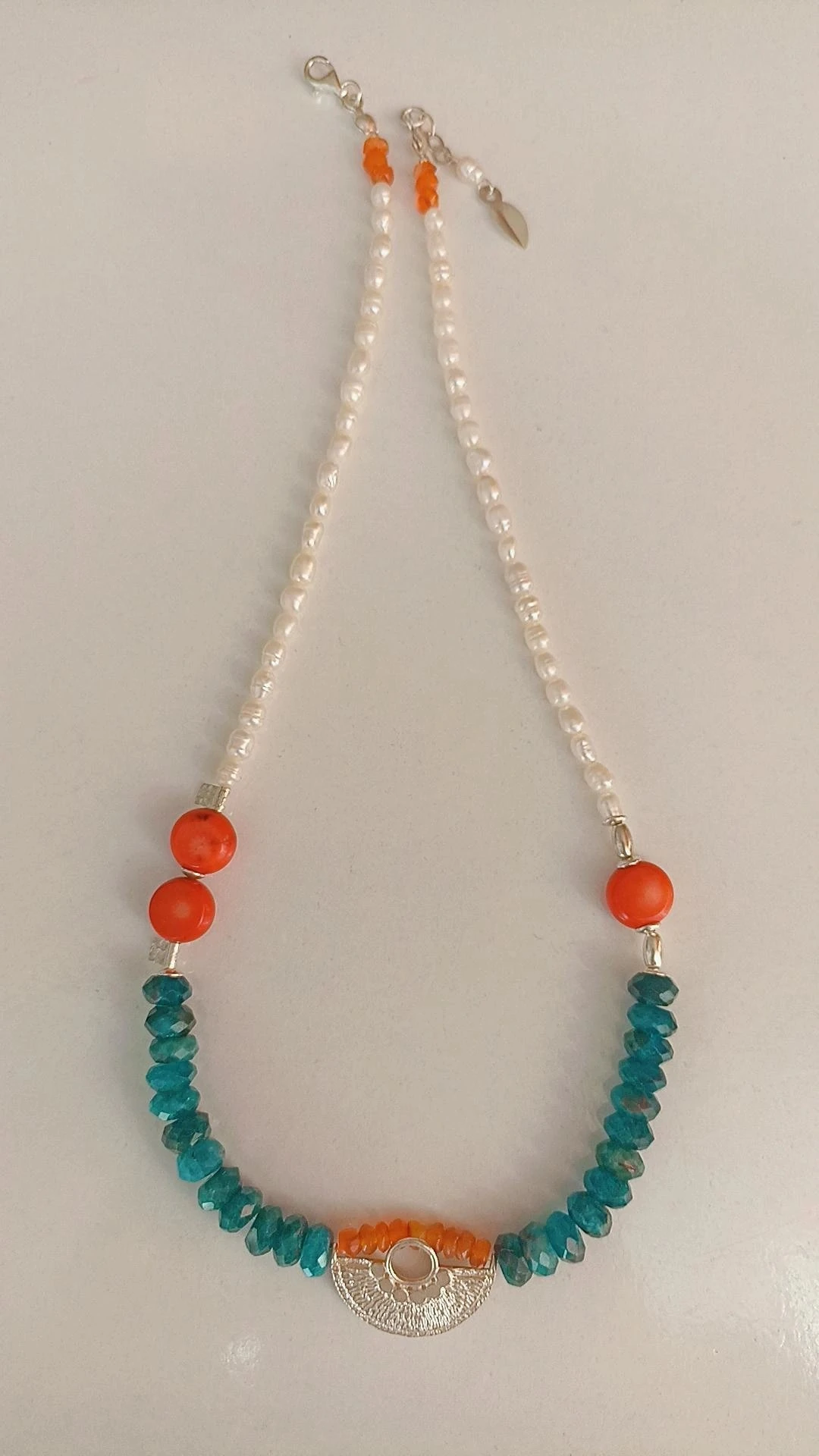 Doğanın Ritmi Doğal Taş Kolye