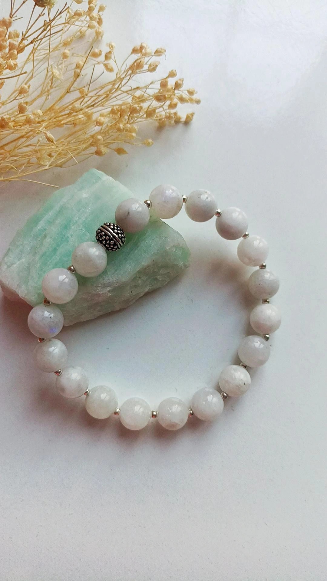 Dişil Denge Doğal Taş Bileklik