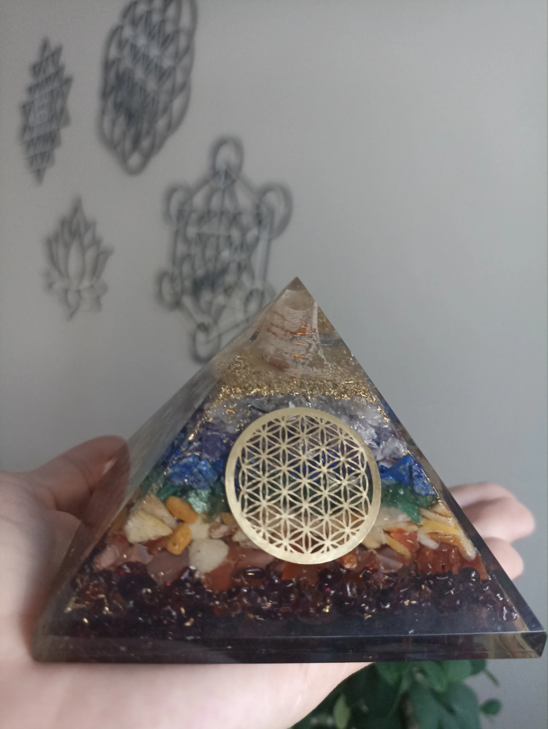 Yedi Çakra Orgonit Doğal Taş