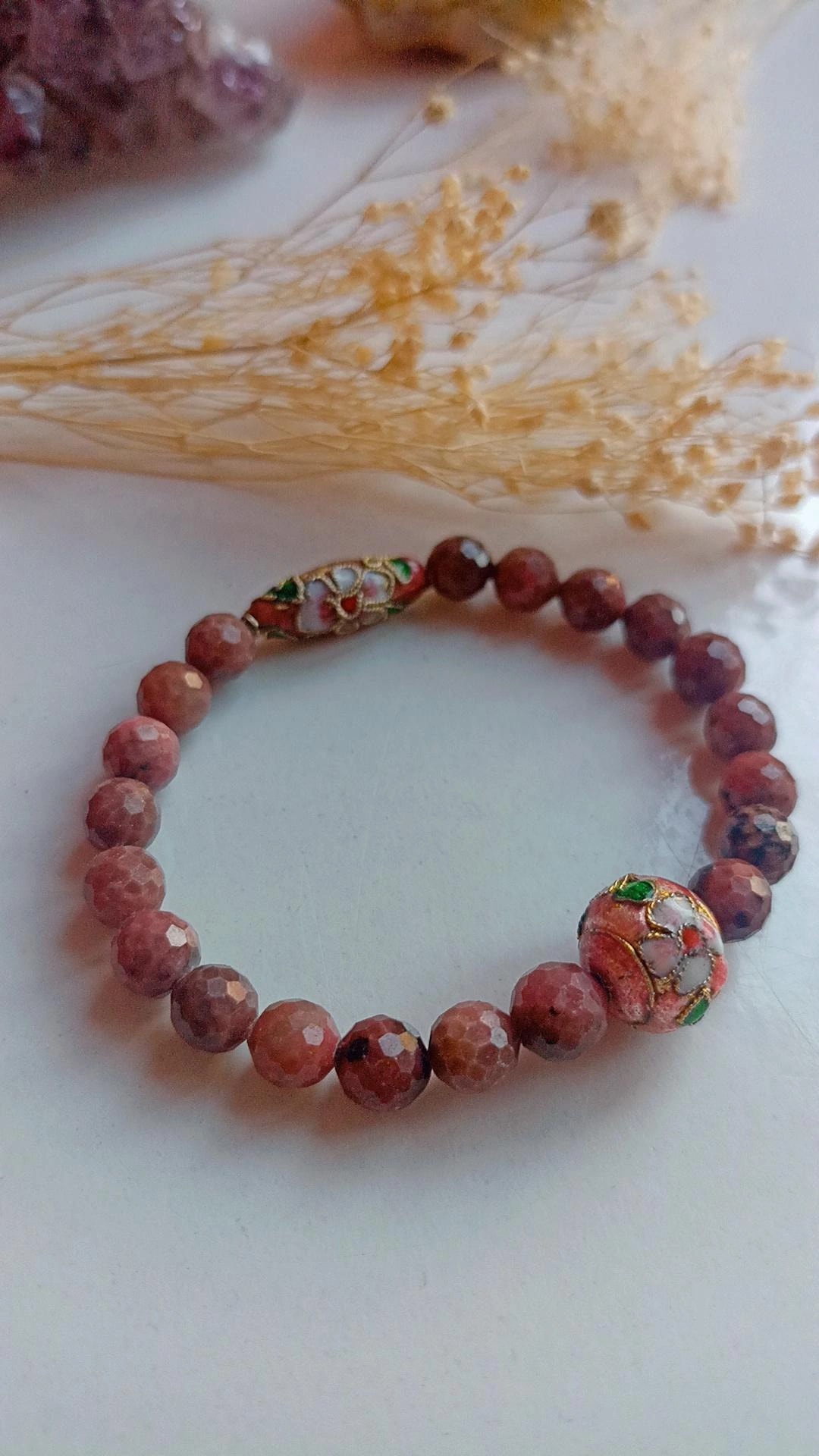 Kalp Şifası Doğal Taş Bileklik