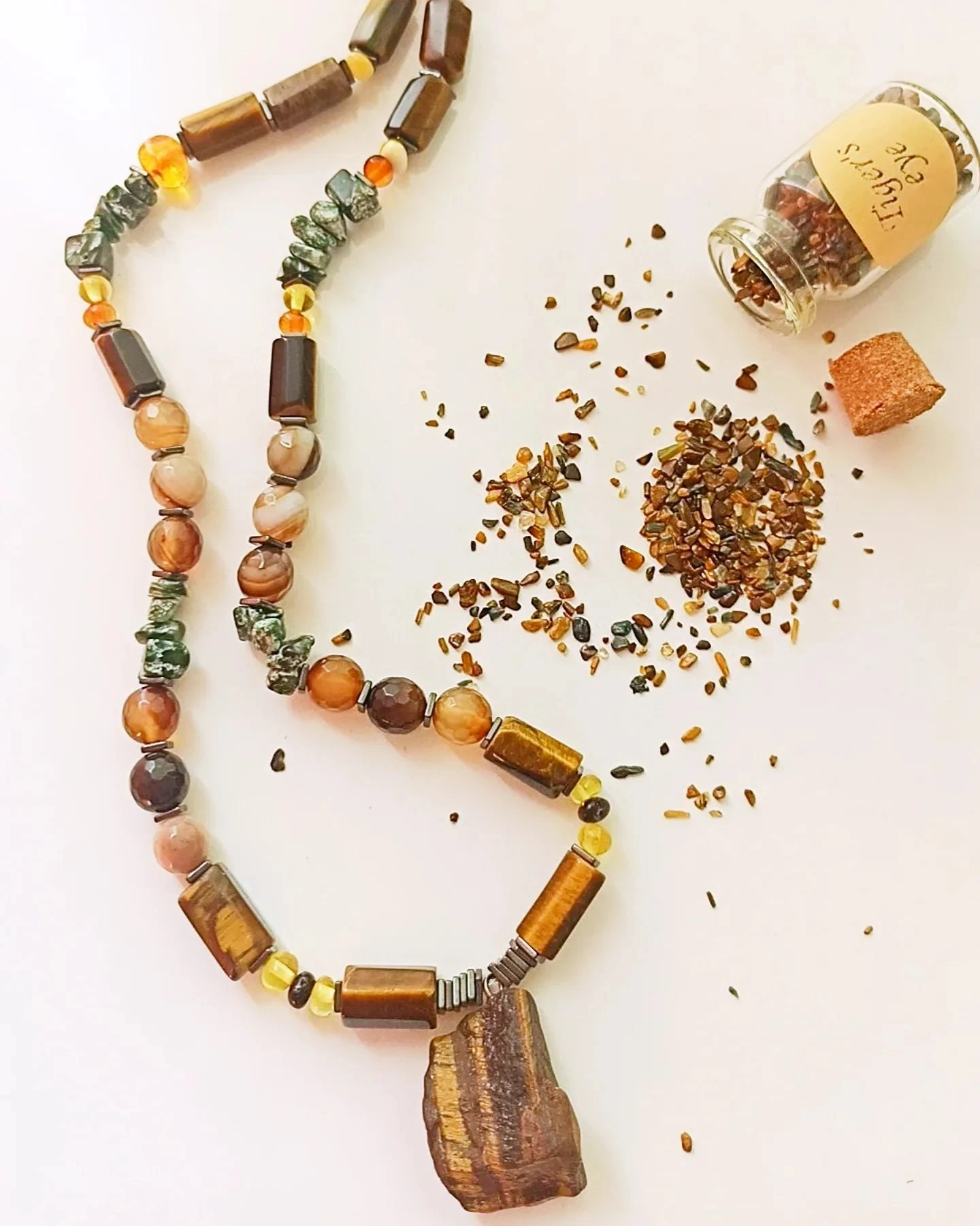 Kaplangözü Doğal Taş Kolye