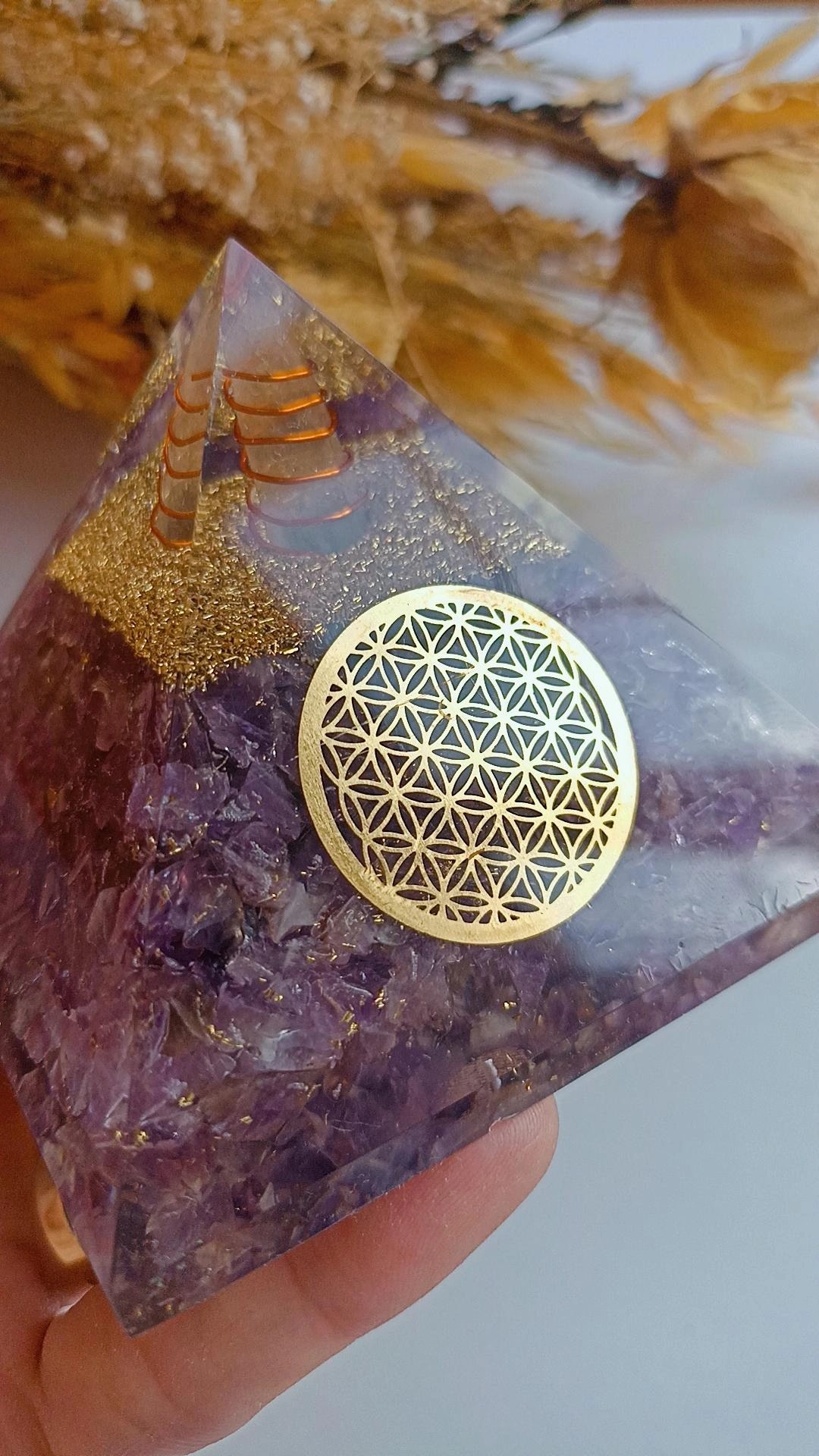 Ametist Doğal Taş Orgonit