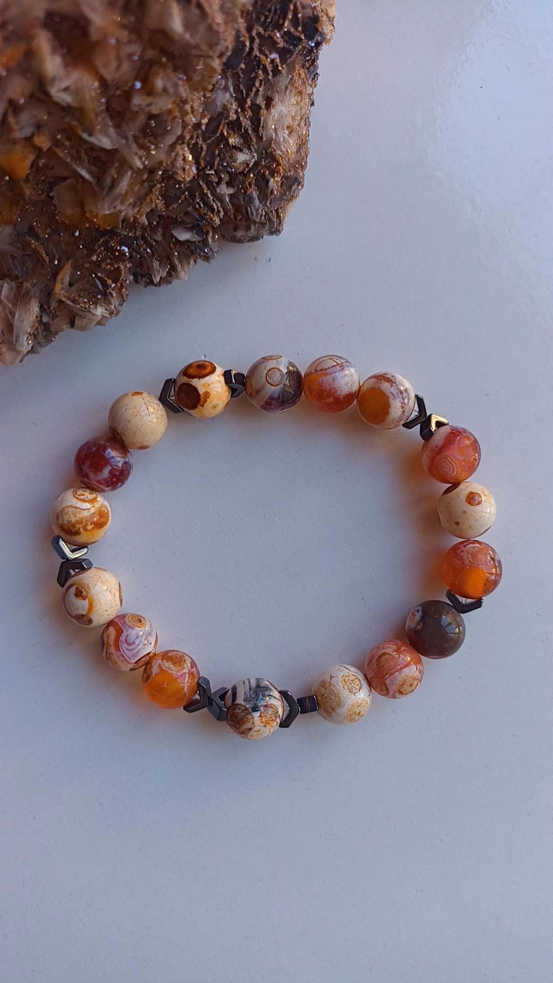 Ruhunuzdaki Ateşi Yakın Doğal Taş Bileklik