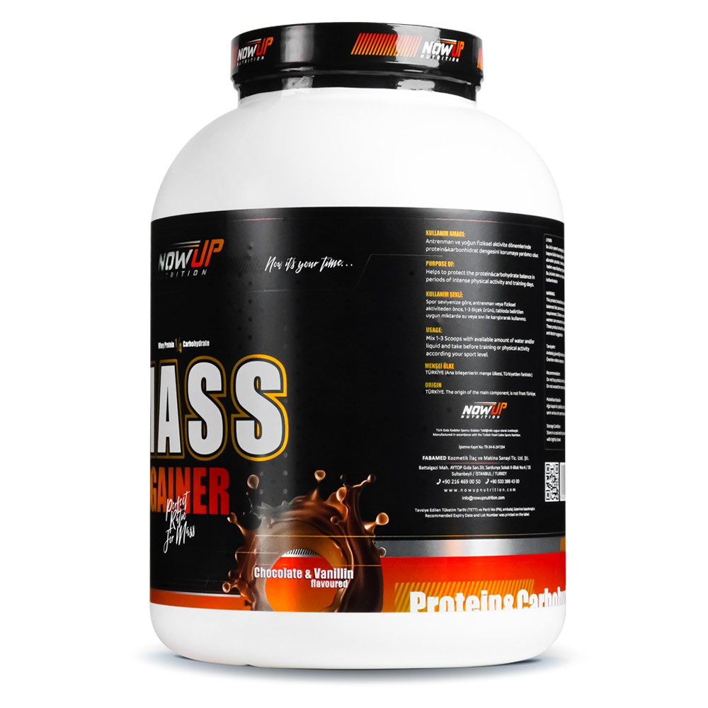 Mass Gainer Çikolata Aromalı - 4020gr.