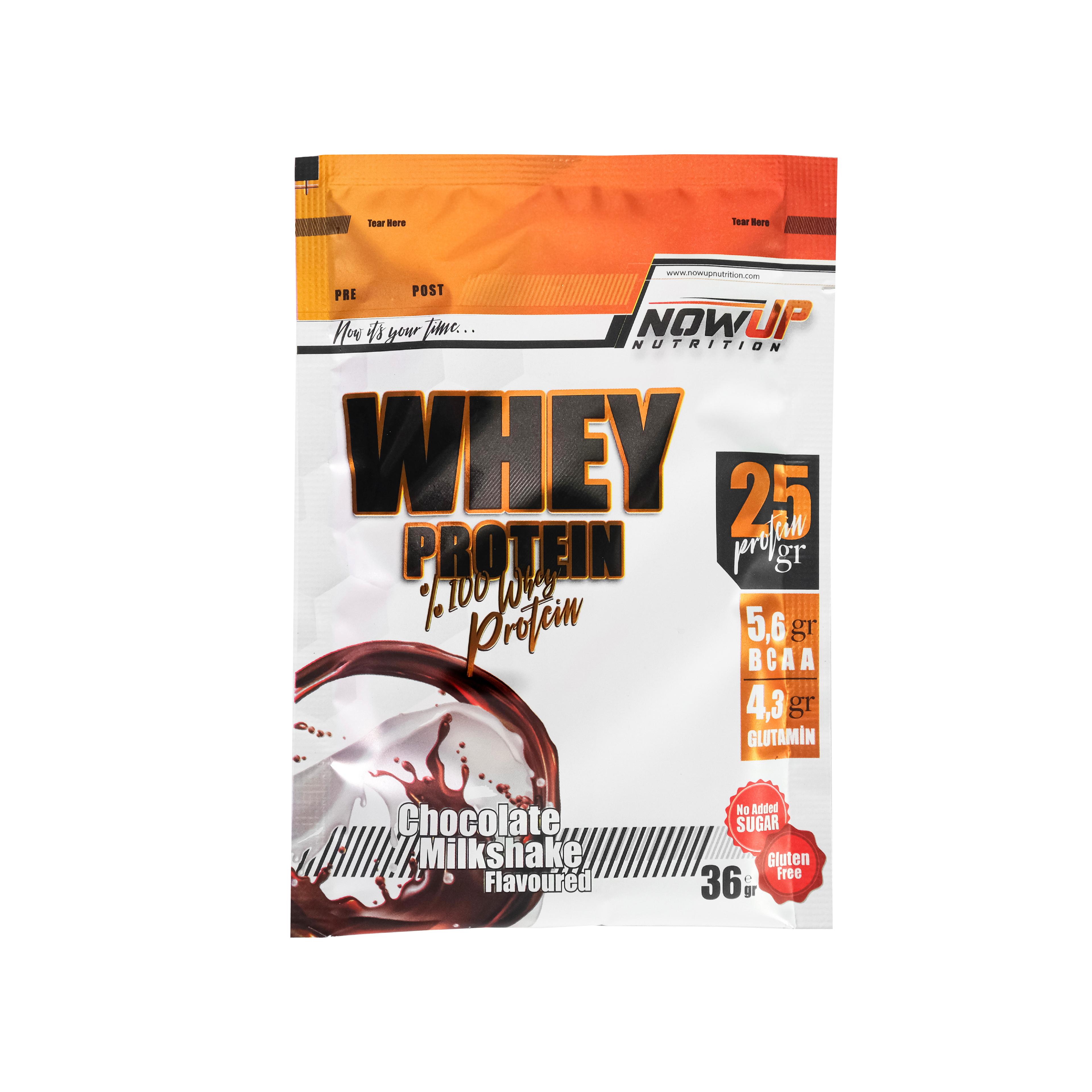 %100 Whey Protein Tozu Çilek ve Çikolata Aromalı - 36 gr. x 30 Adet Saşe 1080gr