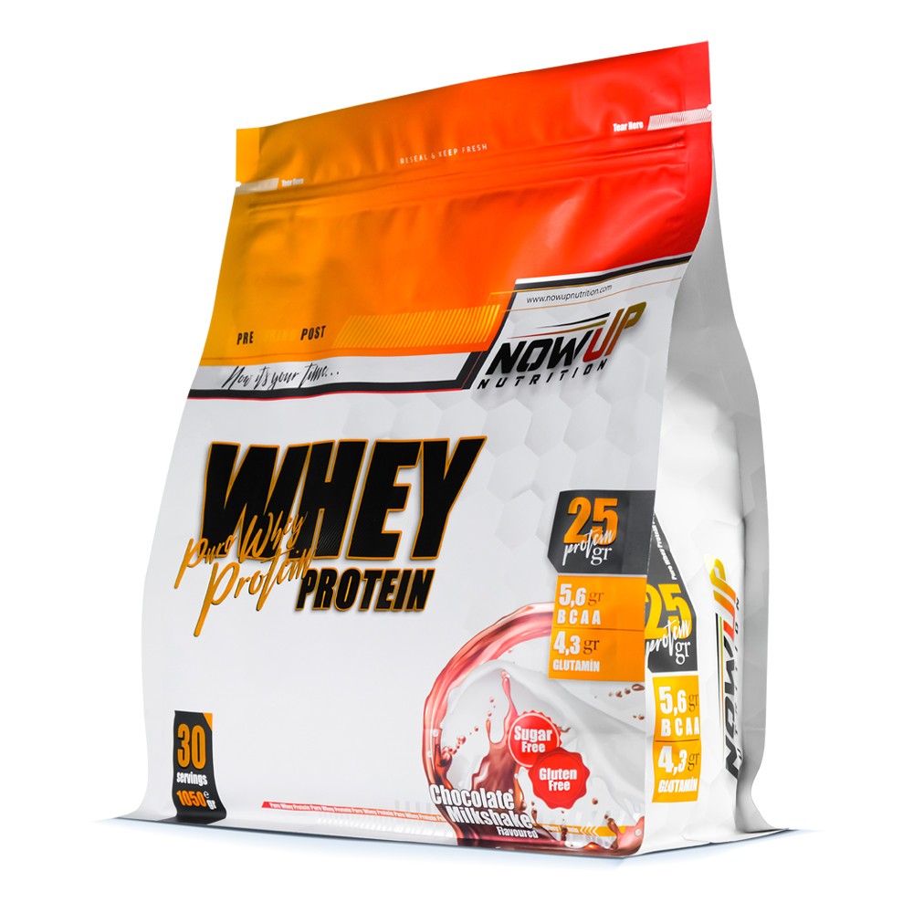 %100 Whey Protein Tozu Çikolata Aromalı - 1050 Gr. - Kas Gelişimi Ve Korunması