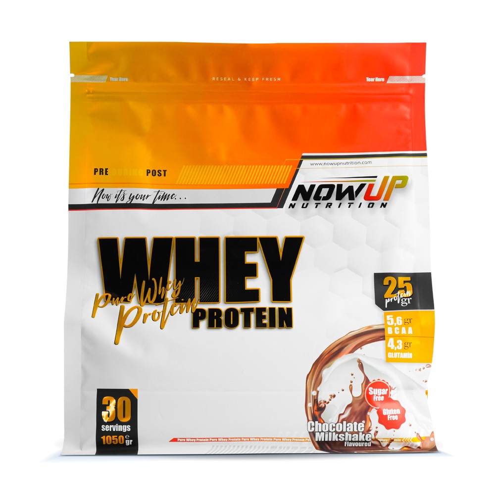 %100 Whey Protein Tozu Çikolata Aromalı - 1050 Gr. - Kas Gelişimi Ve Korunması