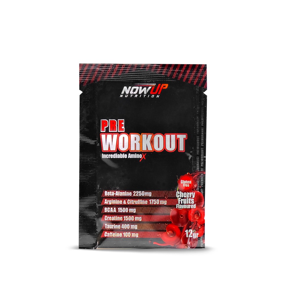 Pre - Workout Incredible Effect Amino Asit Vişne Aromalı - 12 gr. x 30 Adet Saşe