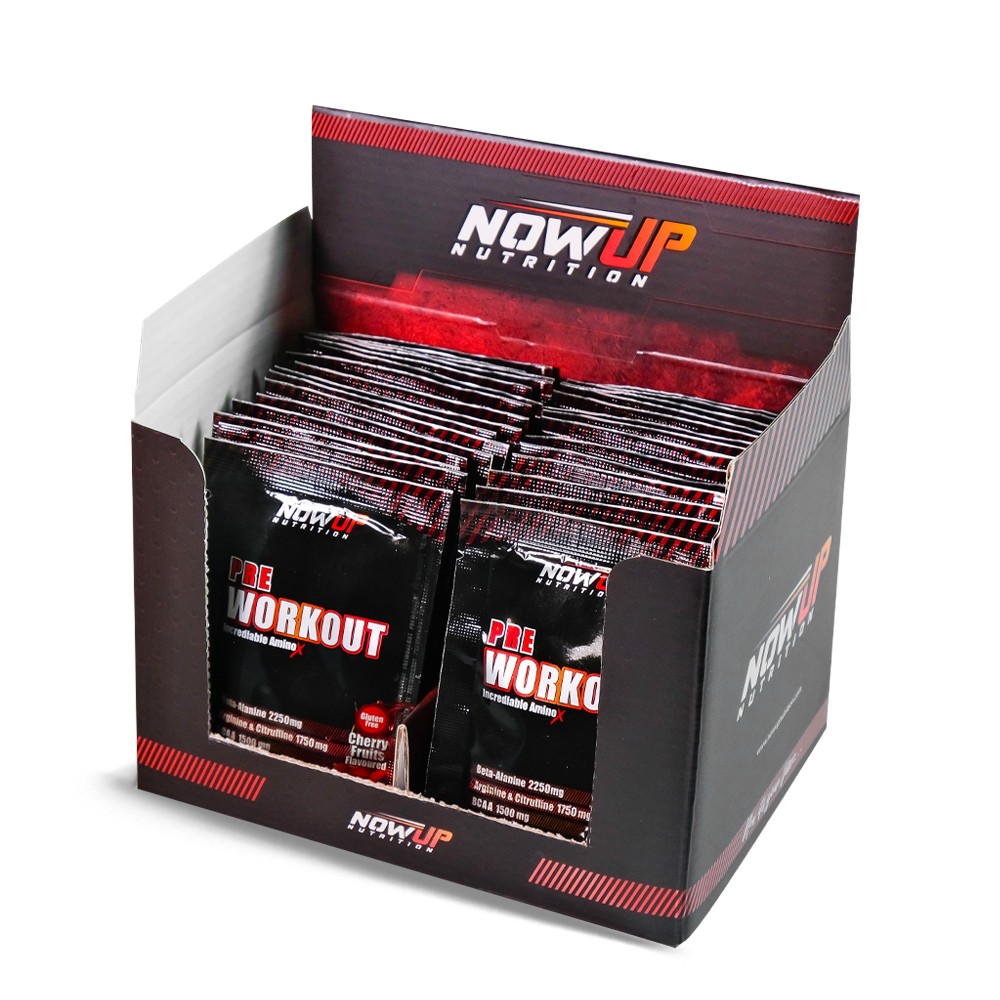 Pre - Workout Incredible Effect Amino Asit Vişne Aromalı - 12 gr. x 30 Adet Saşe