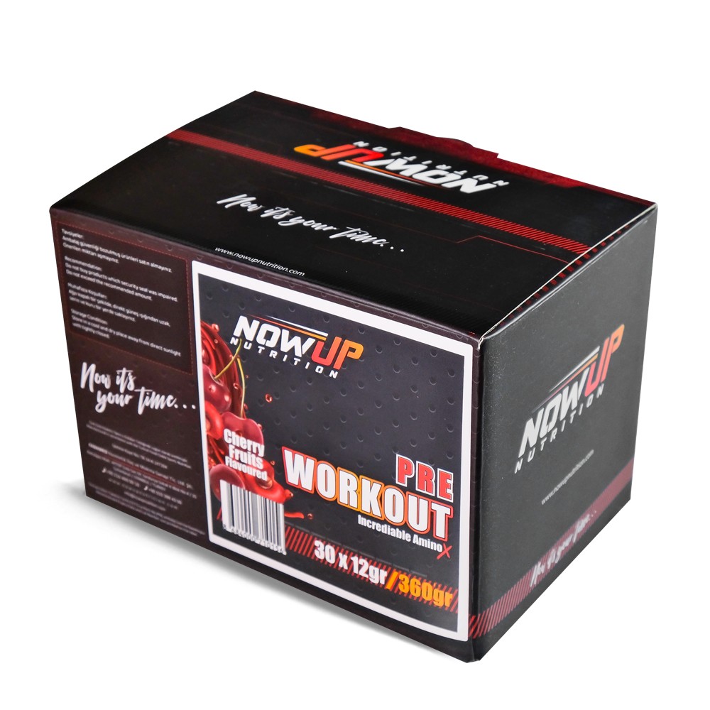 Pre - Workout Incredible Effect Amino Asit Vişne Aromalı - 12 gr. x 30 Adet Saşe