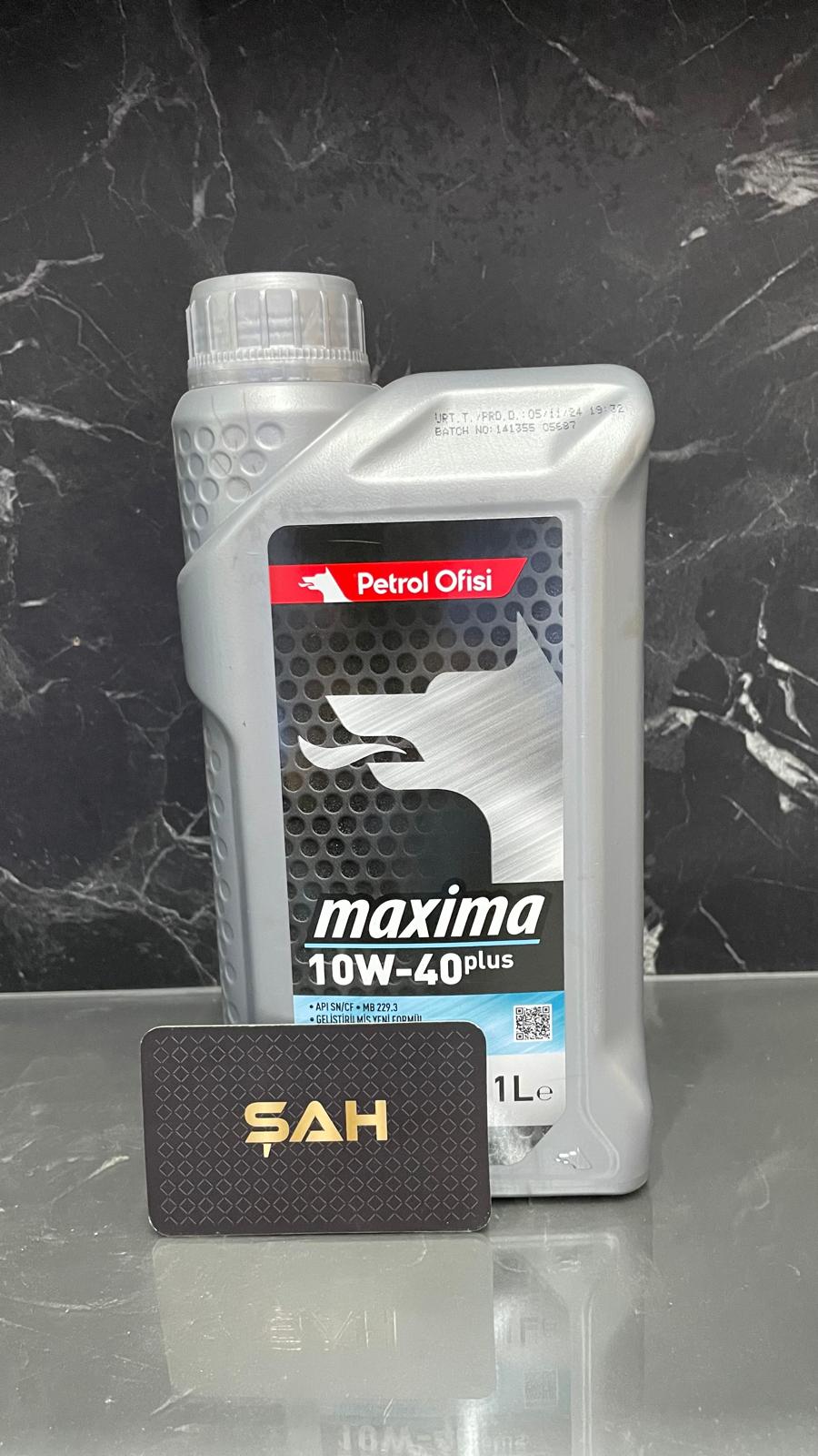 PETROL OFİSİ MAXIMA 10W-40 PLUS MOTOR YAĞI (1LT)