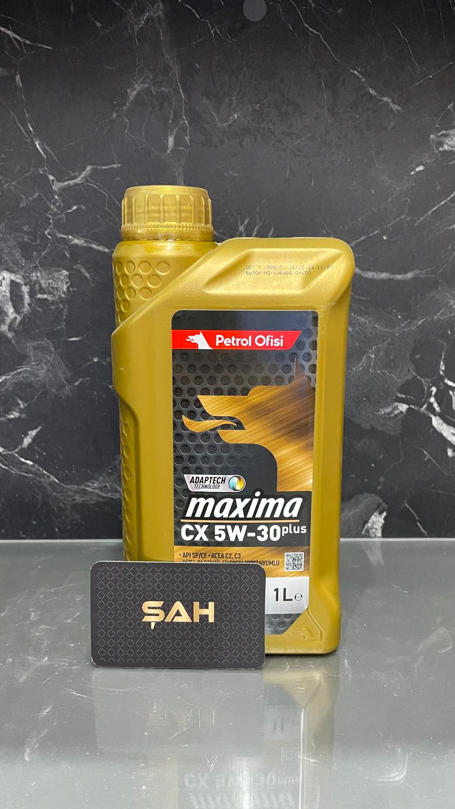 PETROL OFİSİ MAXİMA CX 5W30 PLUS MOTOR YAĞI (1 LT)