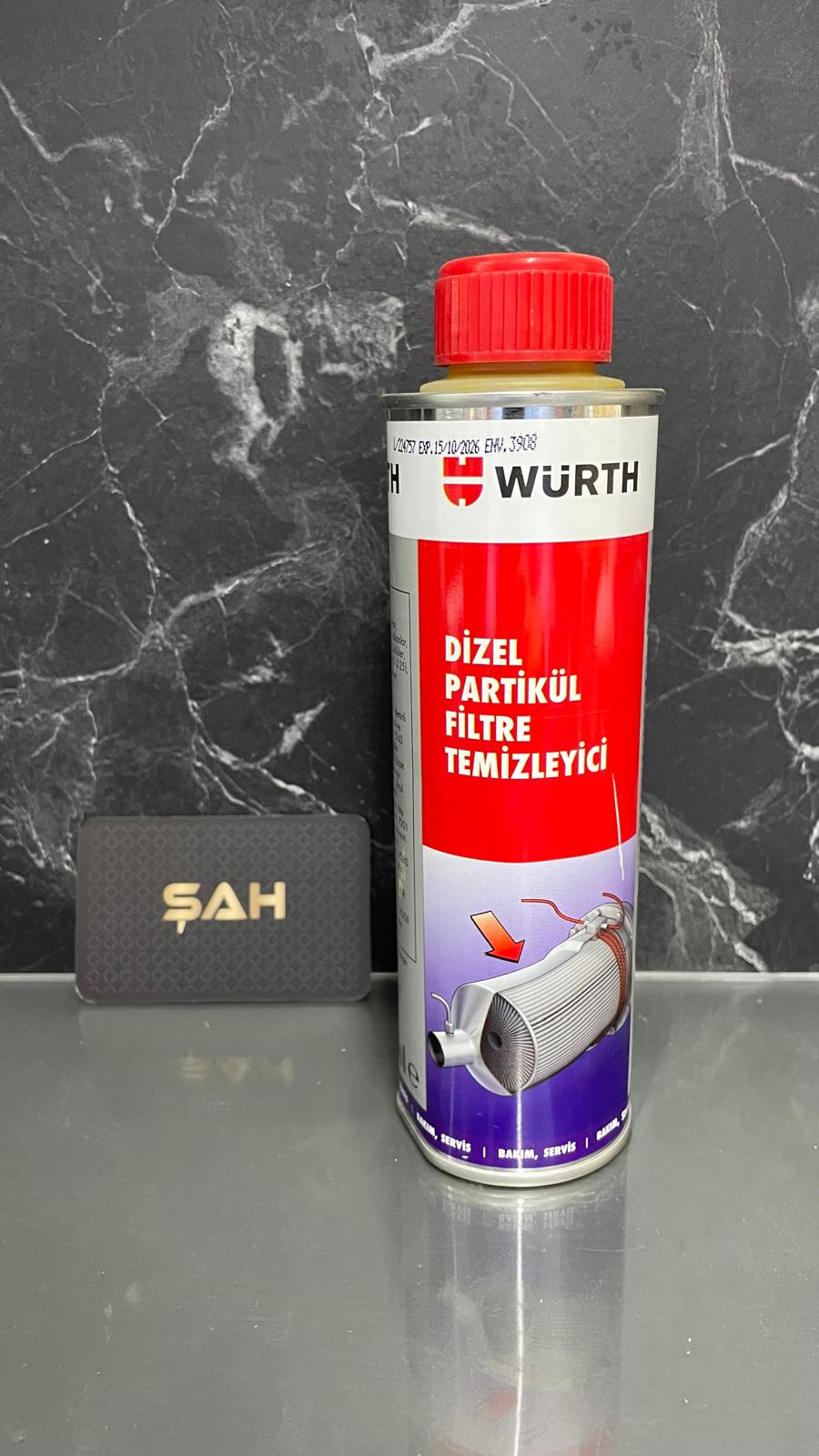 WÜRTH DİZEL PARTİKÜL FİLTRE TEMİZLEYİCİ (300ML)