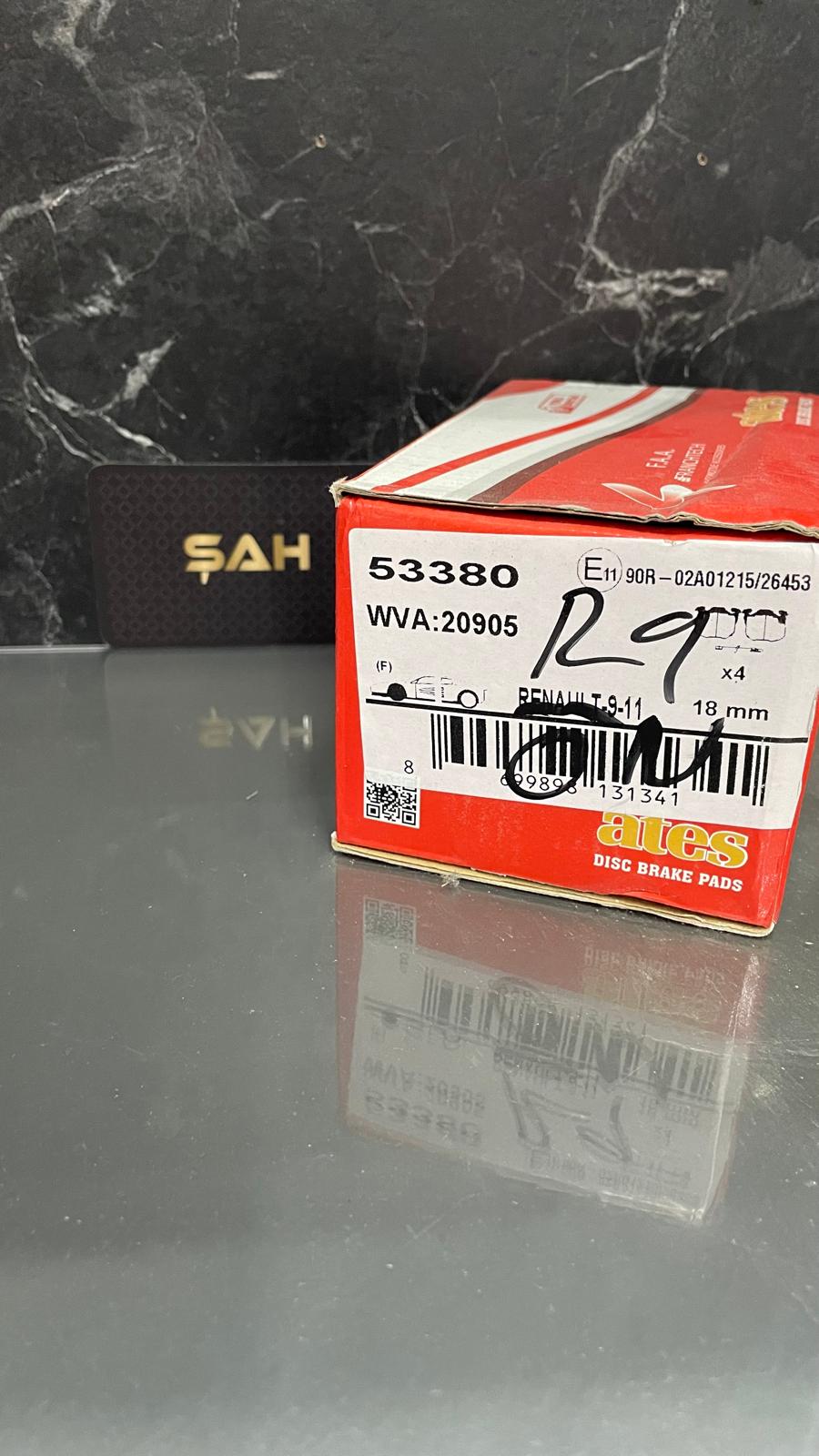 Renault R9 R11 R19 Ön Fren Balatası 7701201542 7701202833