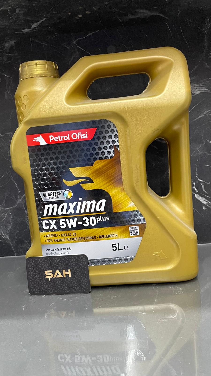 PETROL OFİSİ MAXIMA CX 5W-30 PLUS MOTOR YAĞI (5LT)