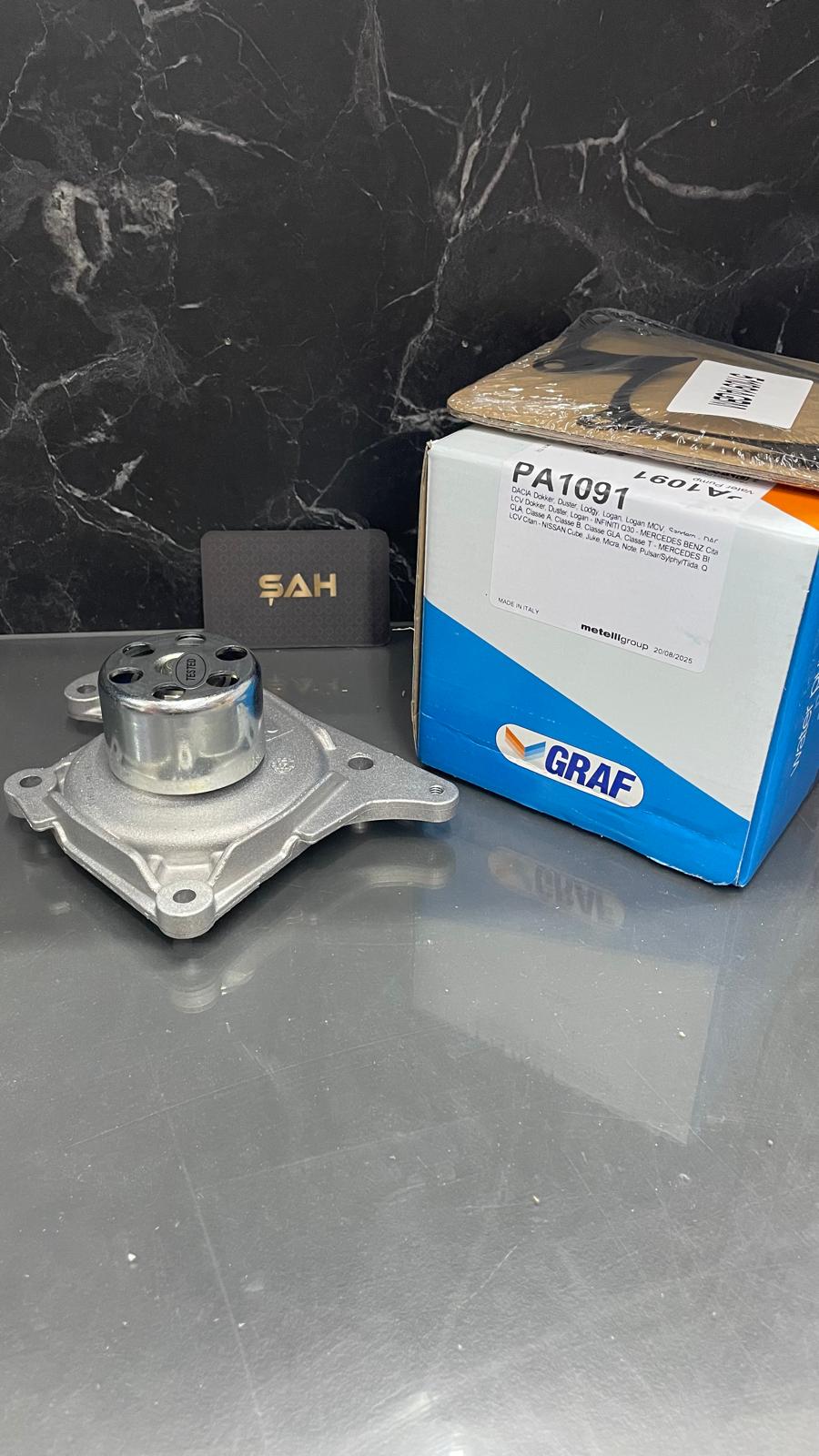 Renault Megane 3 Fluence Devirdaim Su Pompası 7701478830