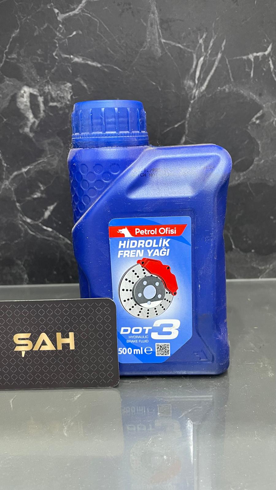 PETROL OFİSİ DOT 3 HİDROLİK FREN YAĞI (500ML)