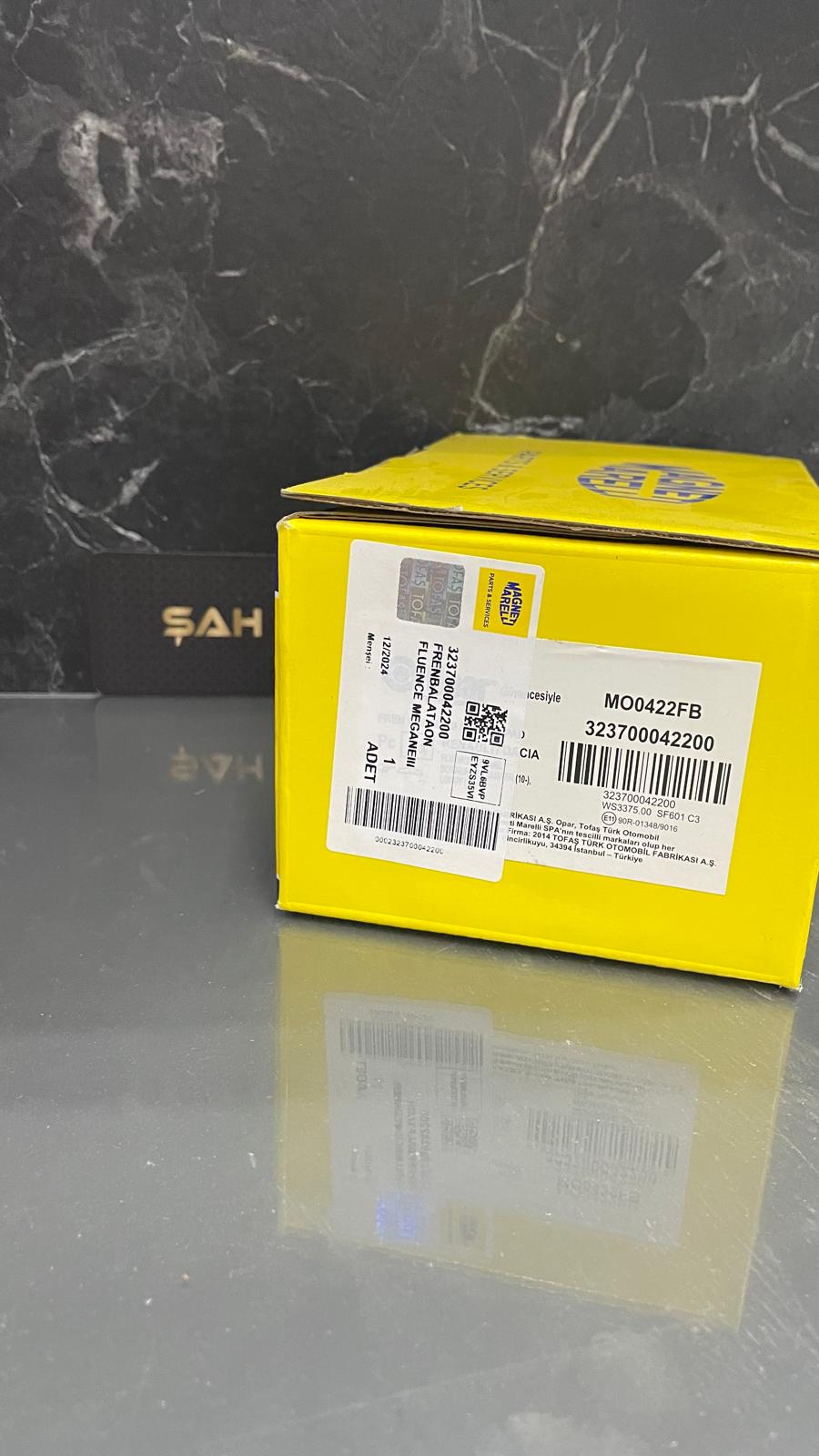 Renault Megane 3 Scenıc 3 Fluence Captur Dacıa Duster Dokker Ön Fren Balata 440603905R