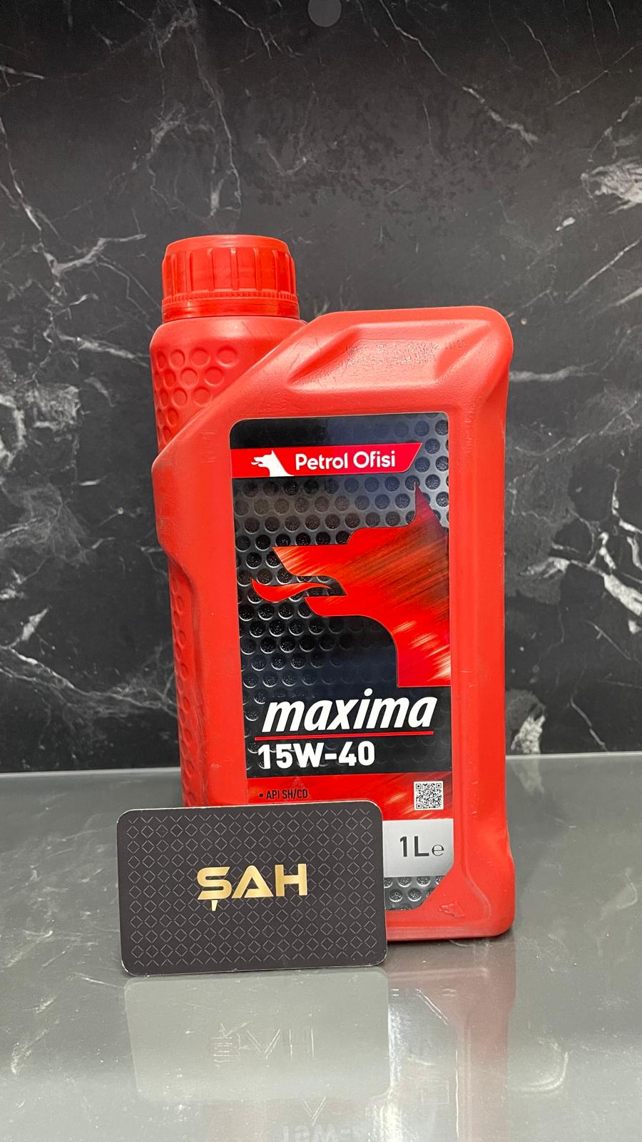 PETROL OFİSİ MAXIMA 15W-40 MOTOR YAĞI (1 LT)