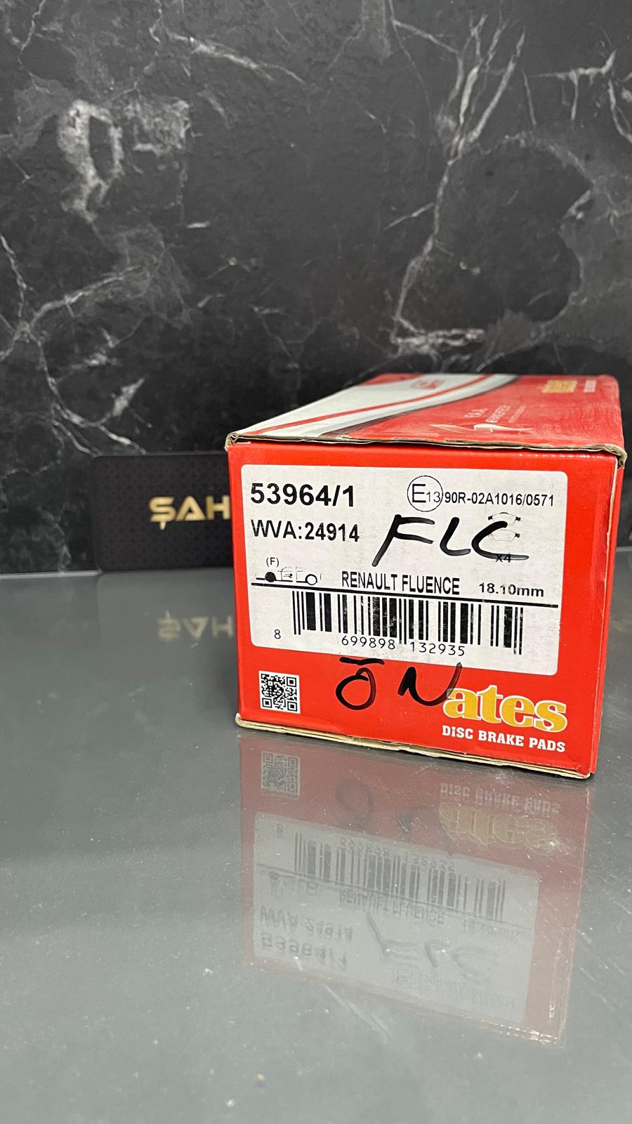 Renault Fluence Megane 3 Dacıa Duster Dokker Lodgy Ön Fren Balata Takımı 410605961R