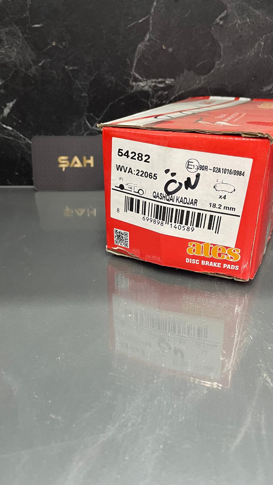 Renault Kadjar Fren Balatası Ön 410604EAOA