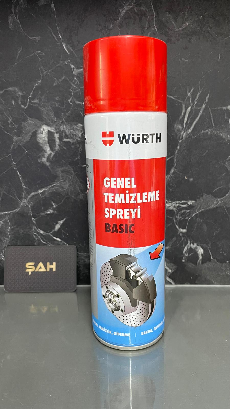 WÜRTH GENEL TEMİZLEME SPREYİ BASIC (500 ML)