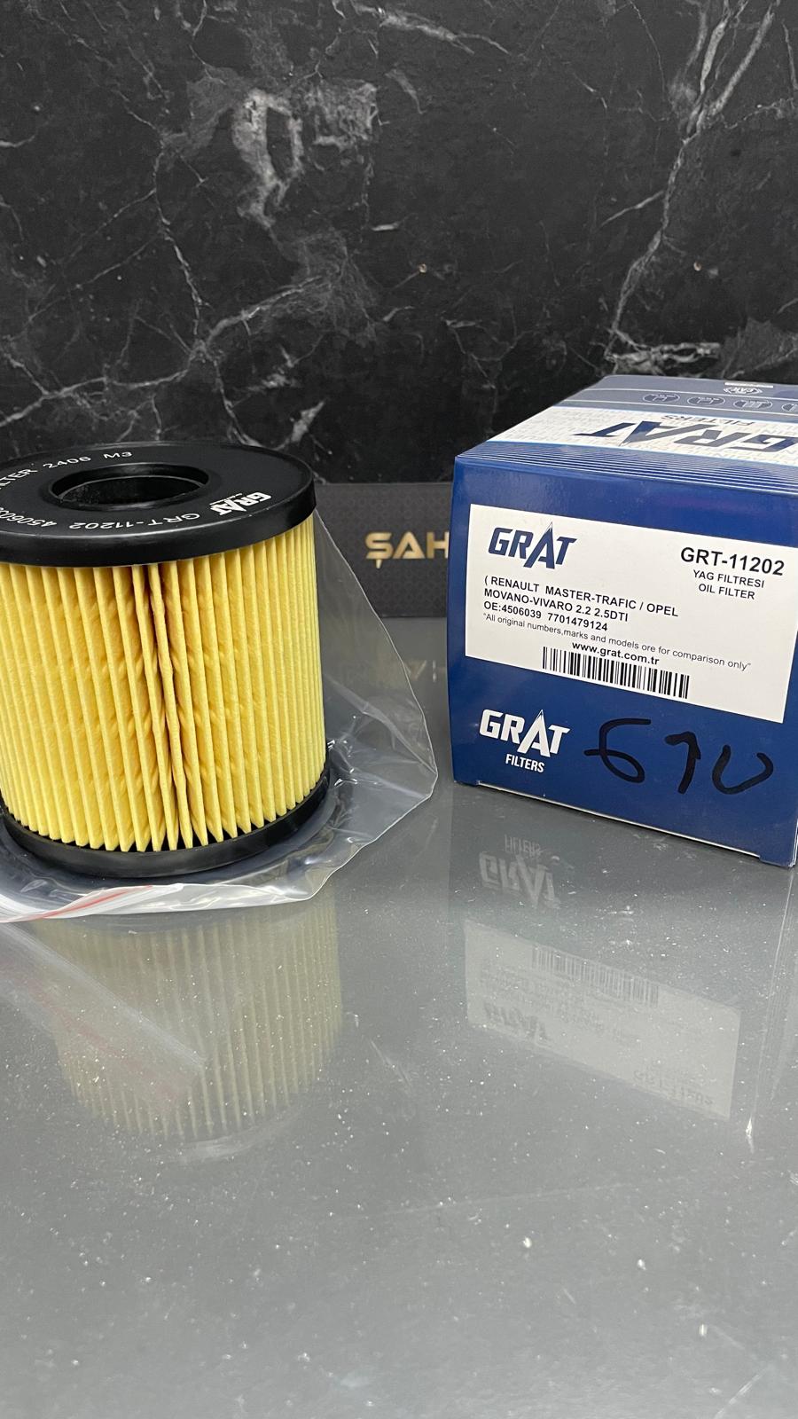 Renault Master Trafıc Yağ Filtresi 7701479124