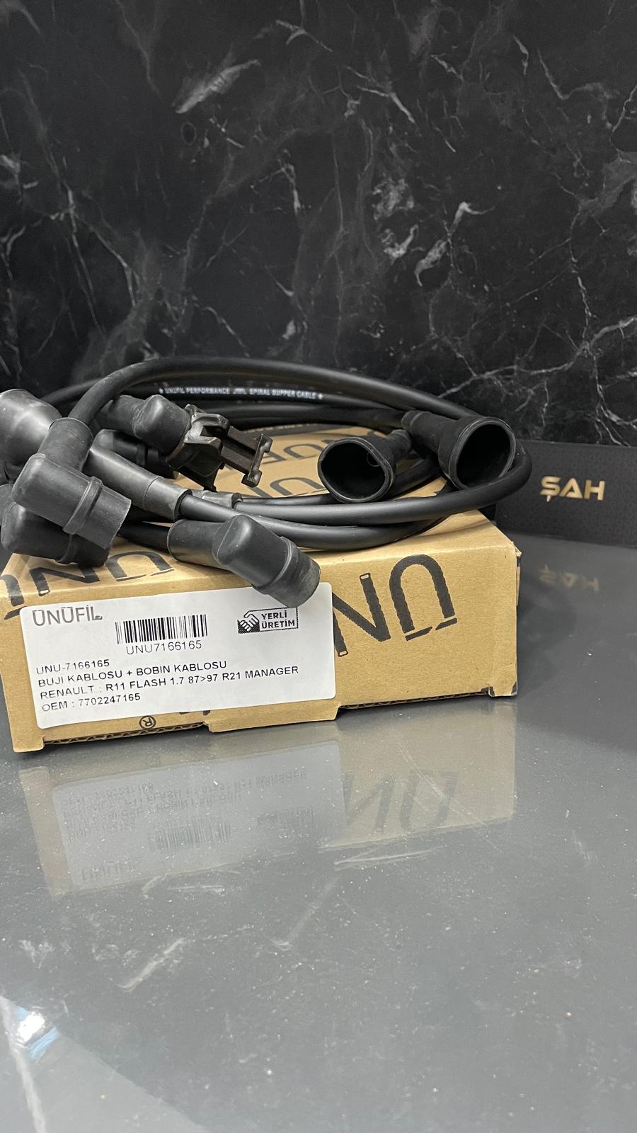 RENAULT R11 FLASH- R21 BUJİ KABLOSU + BOBİN KABLOSU 7702247165