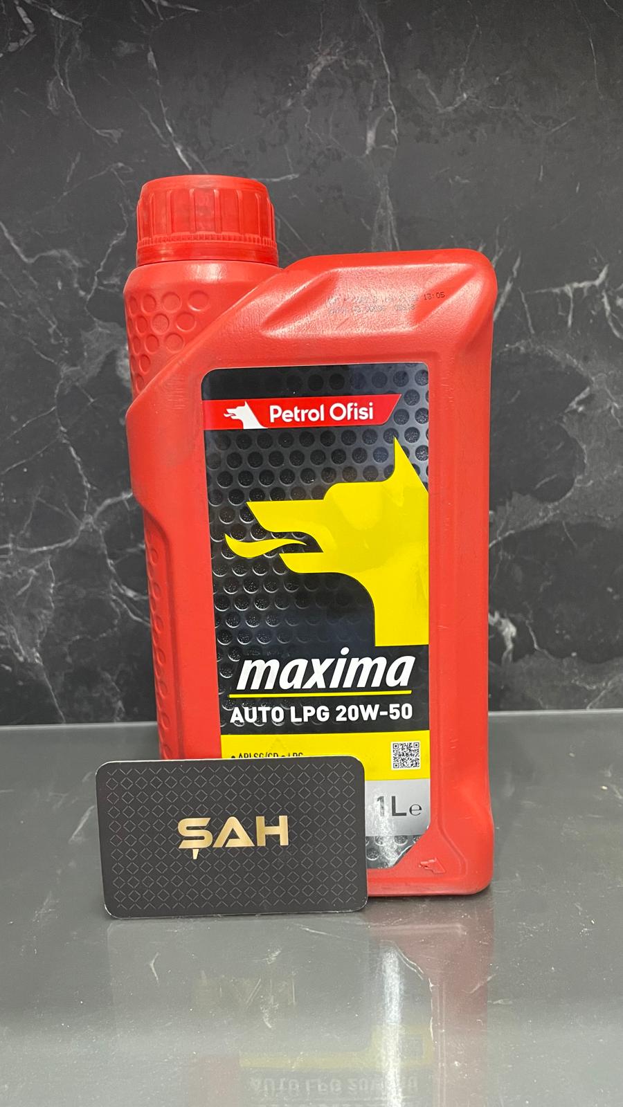 PETROL OFİSİ MAXIMA AUTO LPG 20W-50 MOTOR YAĞI (1LT)