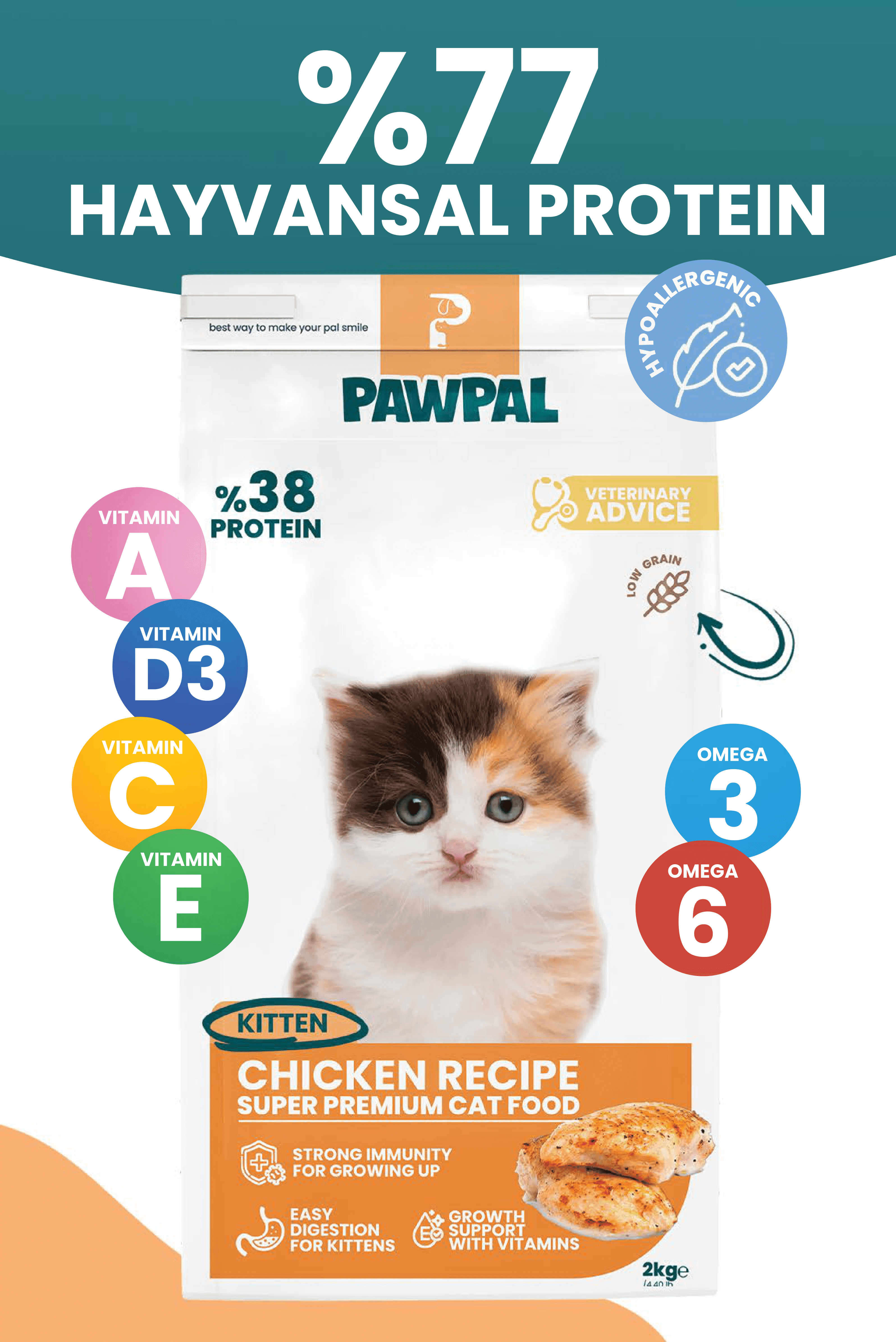 Tavuklu Yavru Kedi Maması
