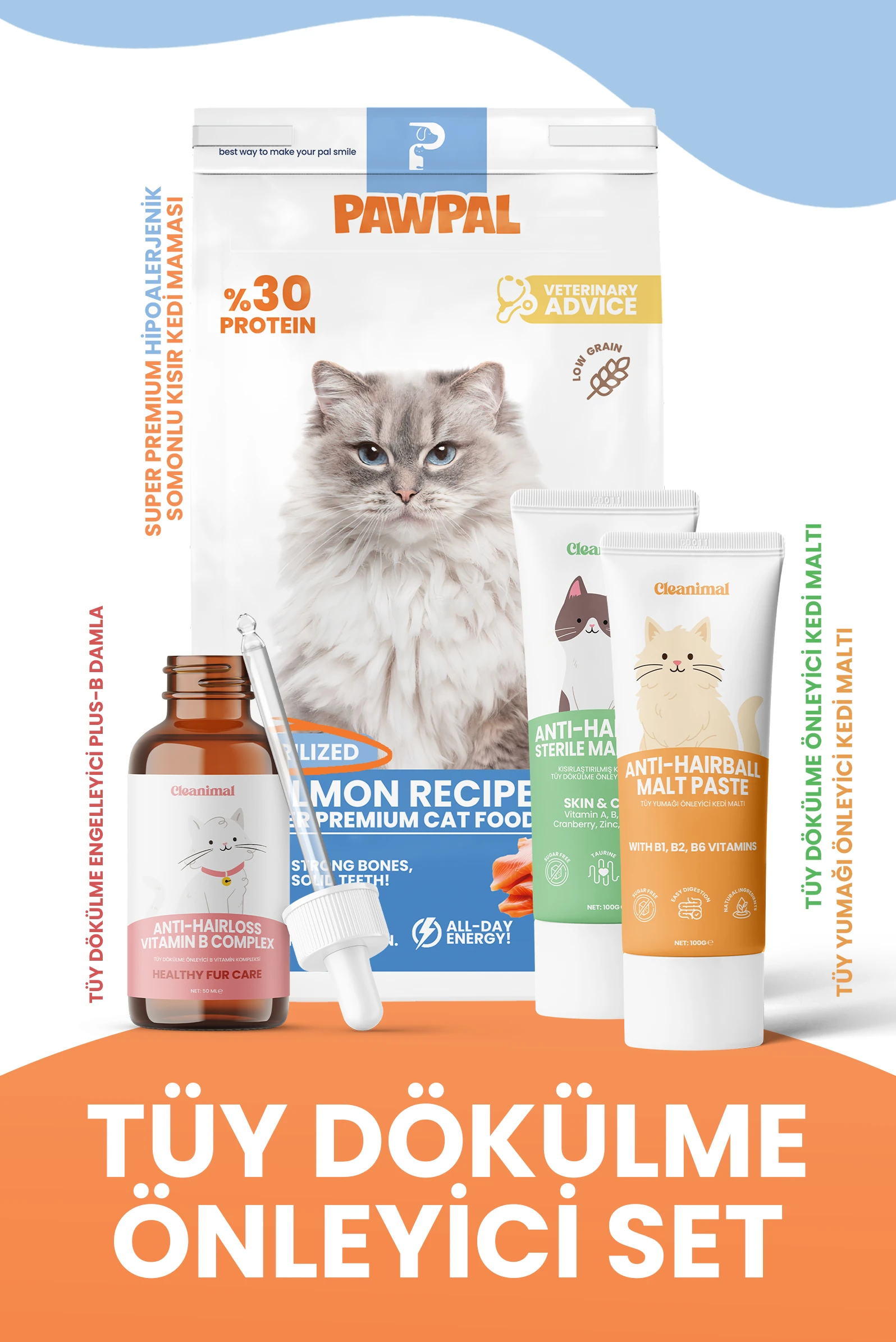 Tüy Dökülme Önleyici Set