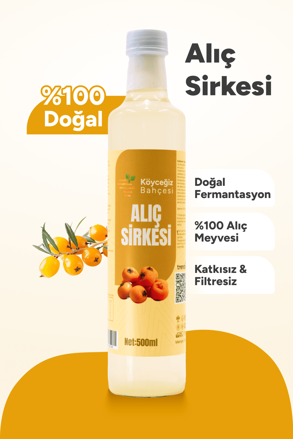 Organik Alıç Sirkesi